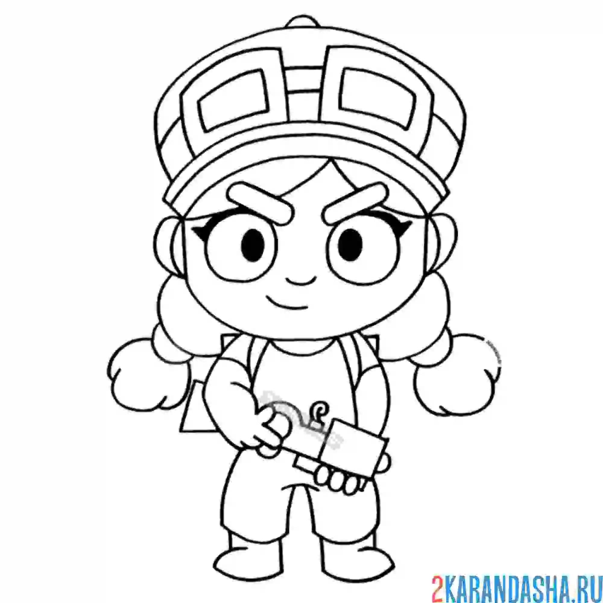 Раскраска джесси