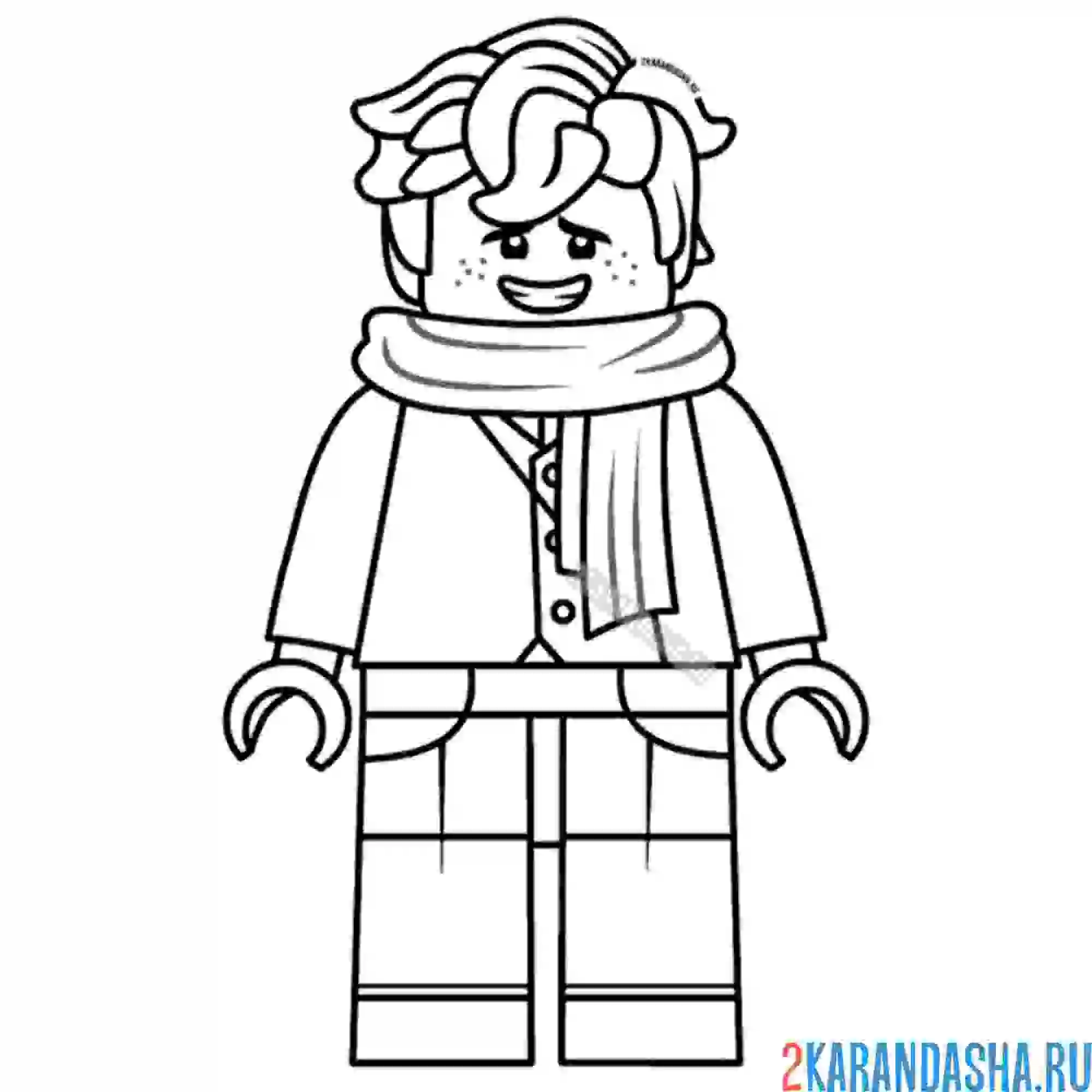 Раскраска человек джей