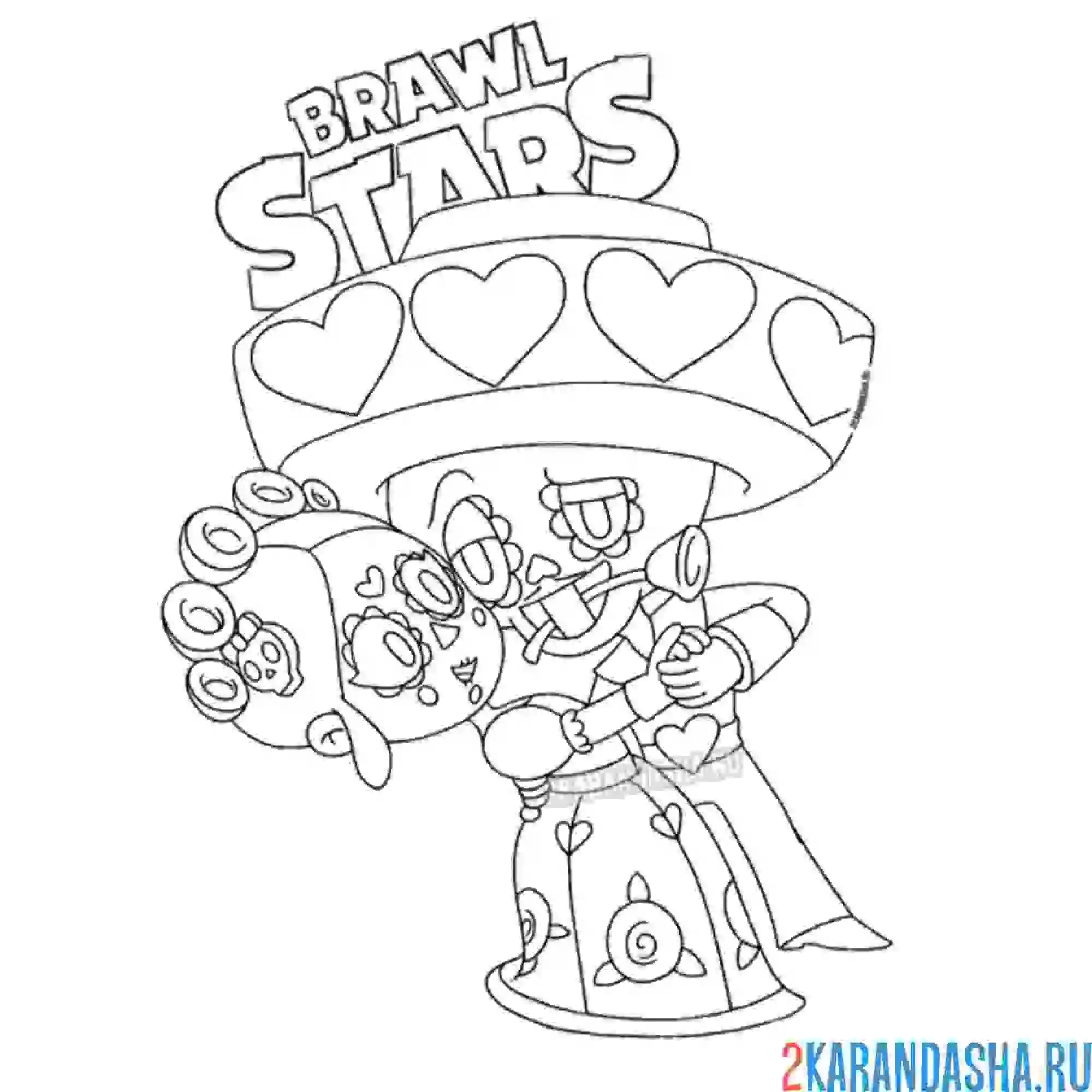 Раскраска калавера пайпер и поко