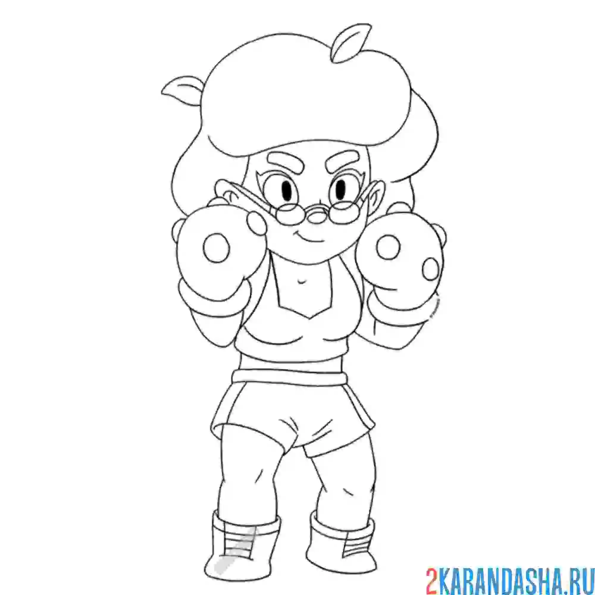 Раскраска скин роза