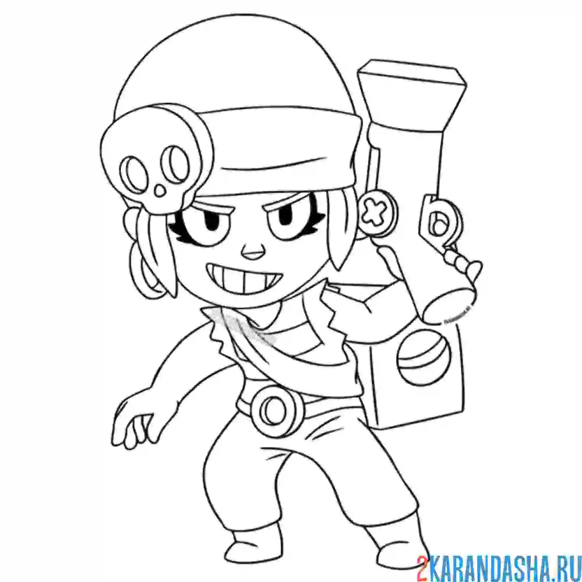 Раскраска пенни сверхредкий боец