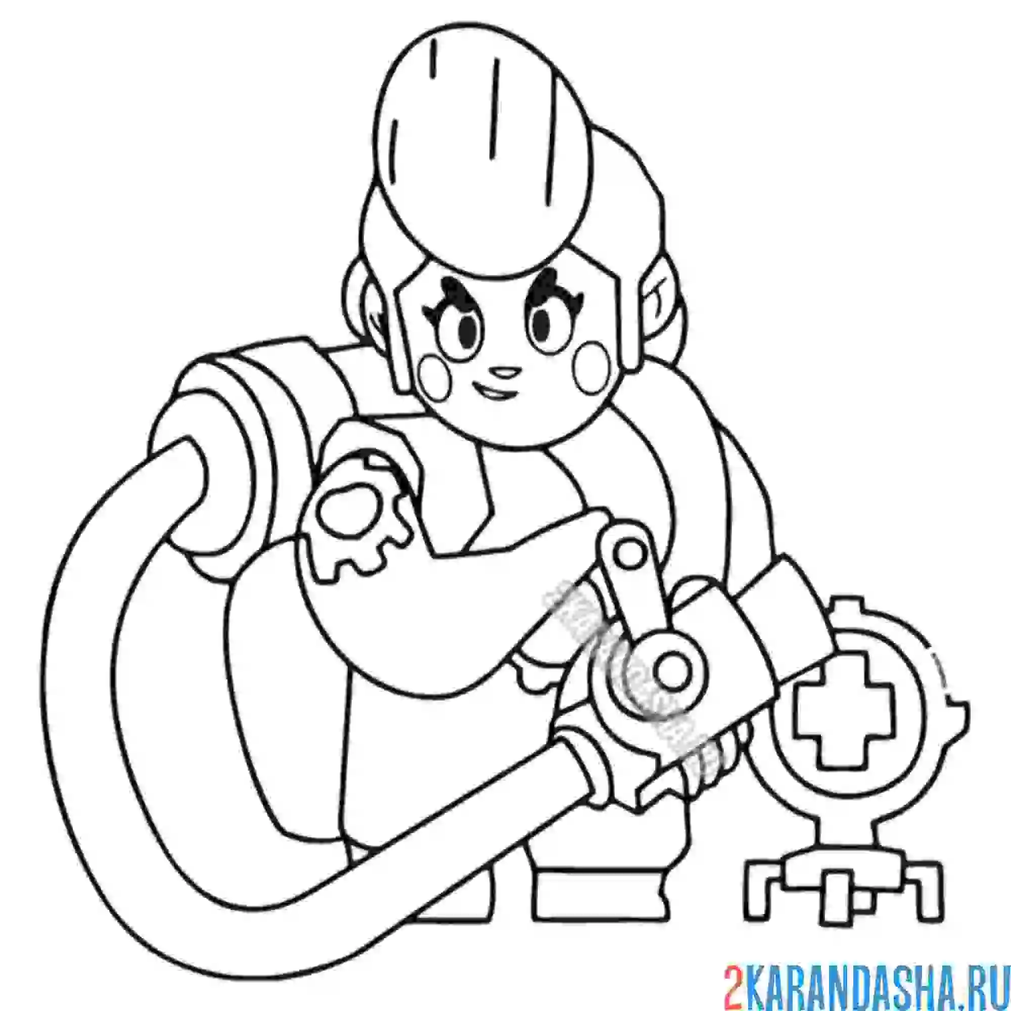 Раскраска скин пэм (pam)