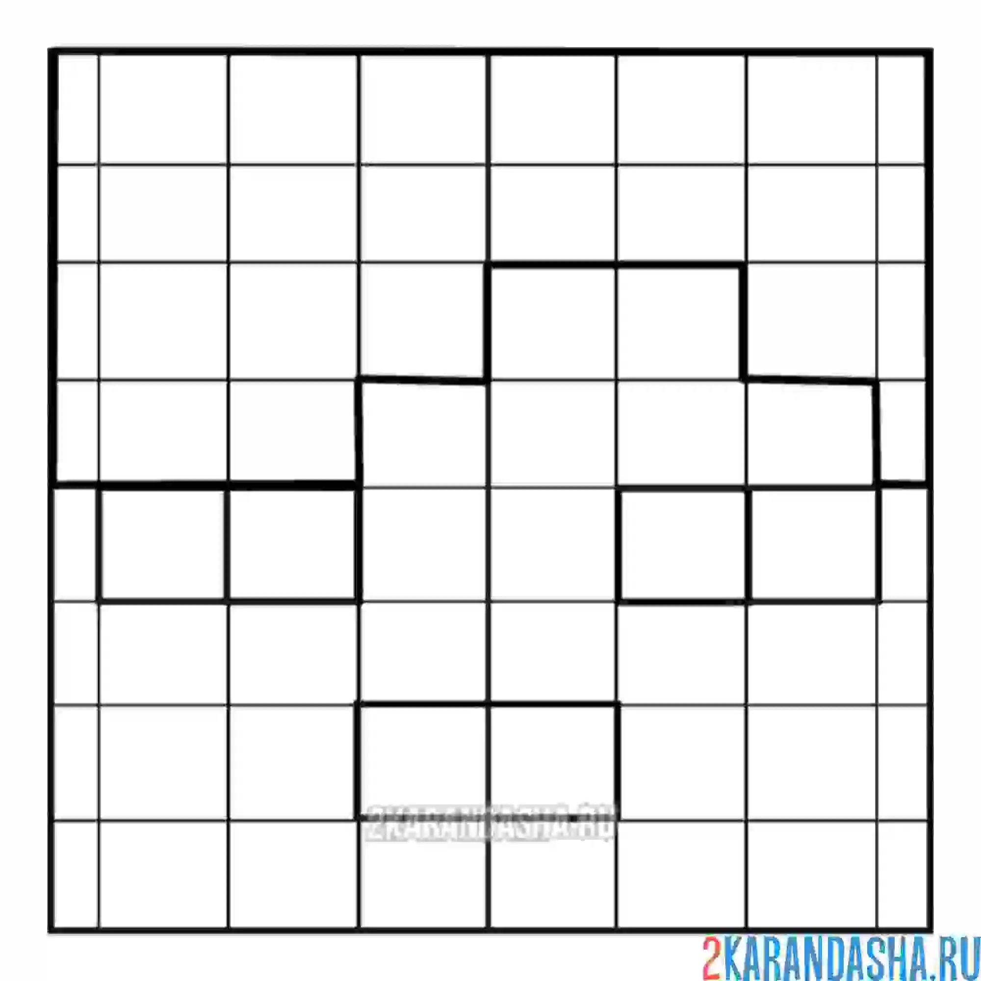 Раскраска маска алекс