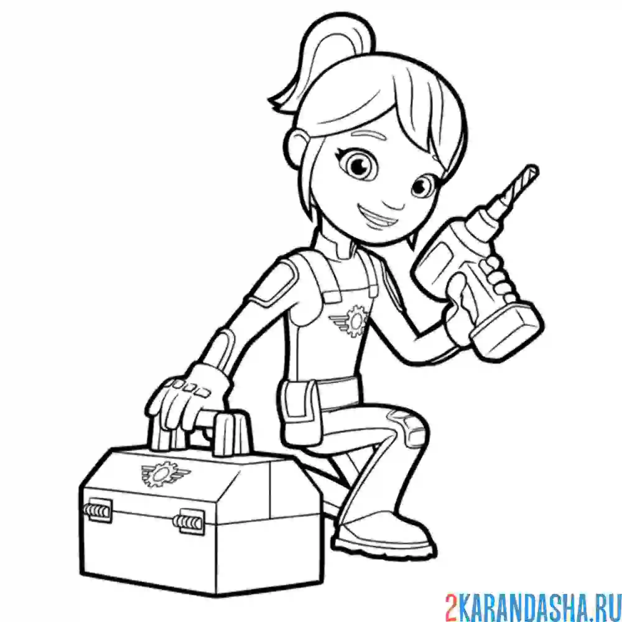 Раскраска гэбби