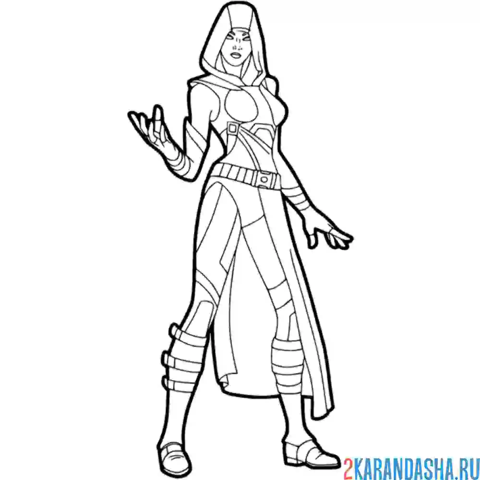 Раскраска аура