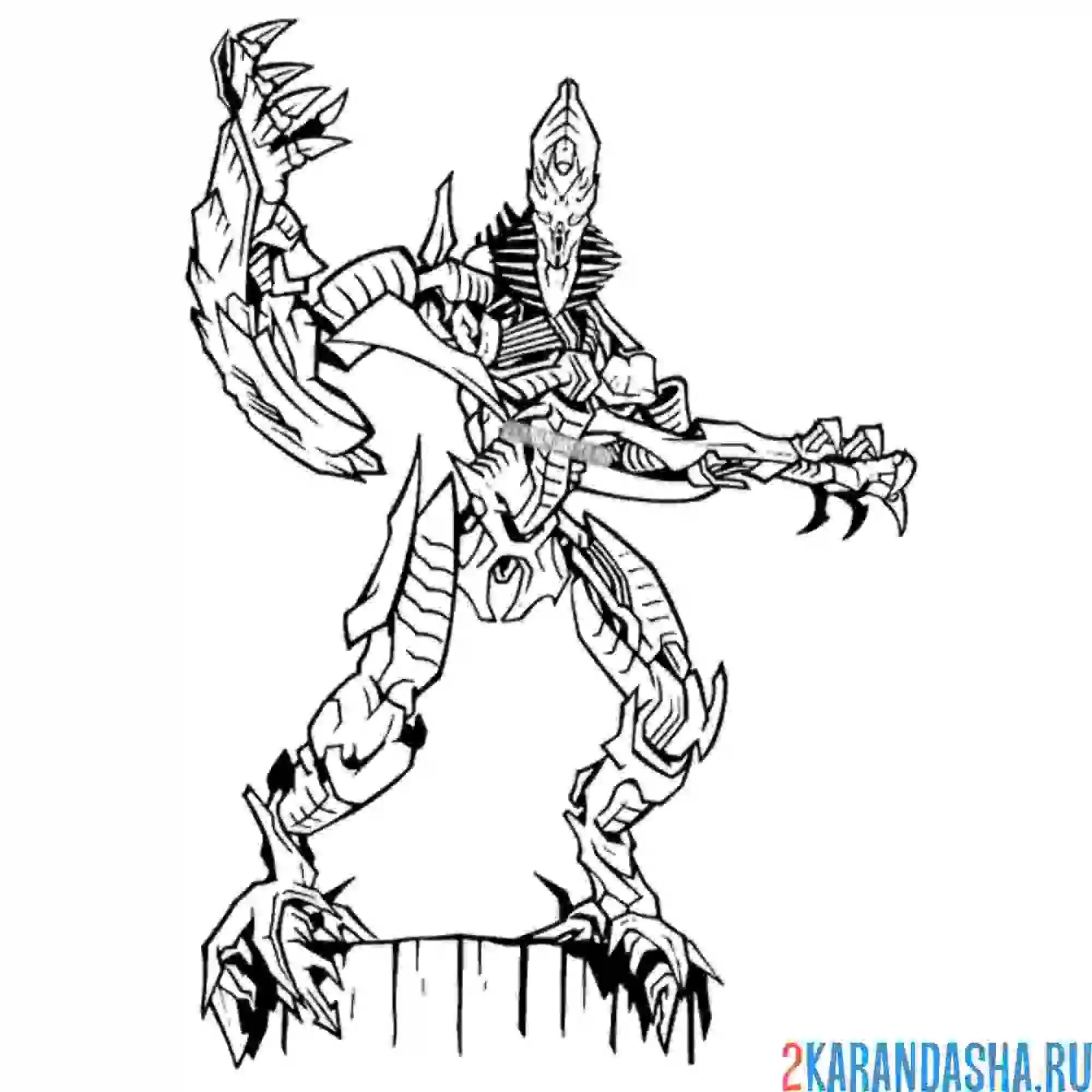 Раскраска фоллен