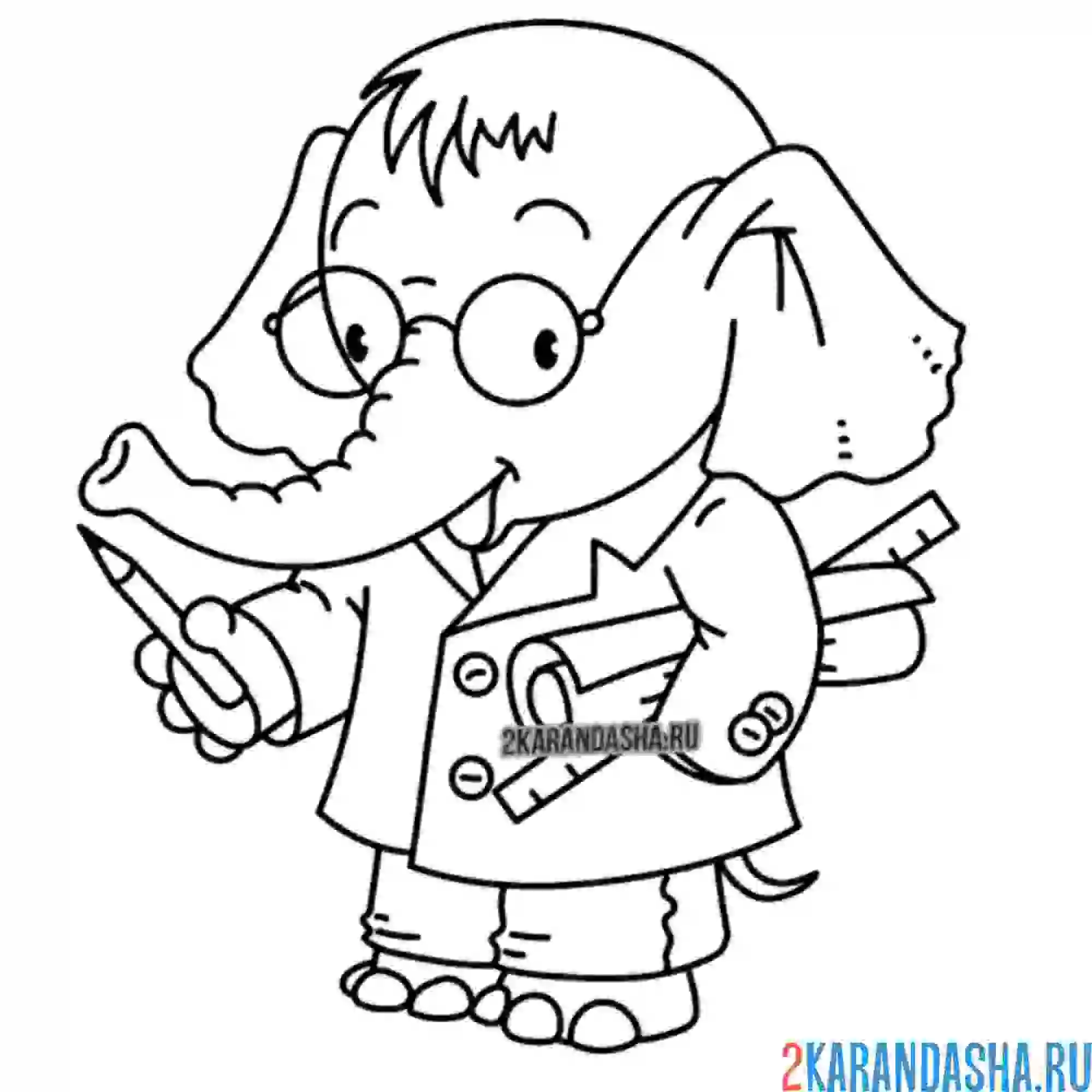 Раскраска учитель чертения