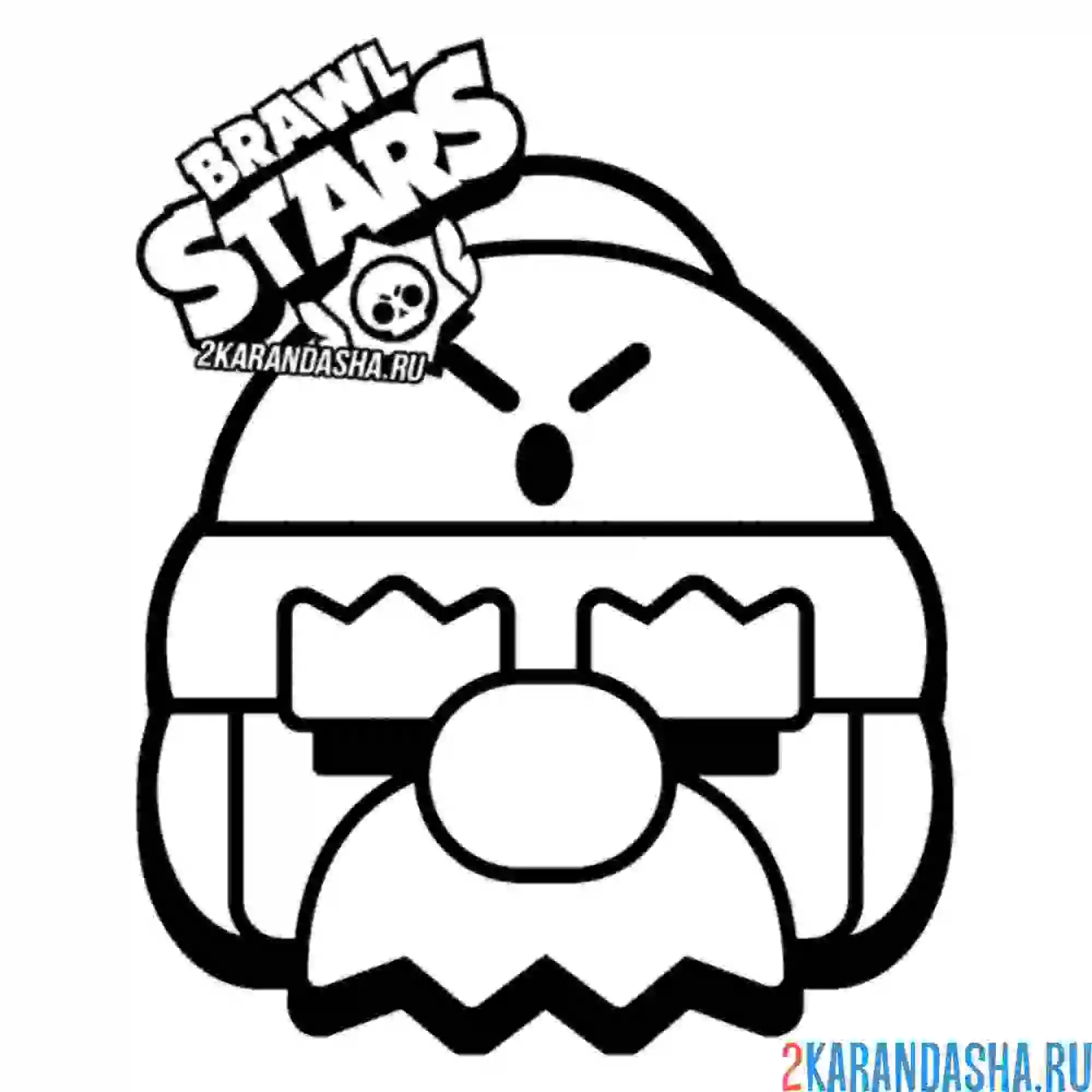 Раскраска пин гейл обычный