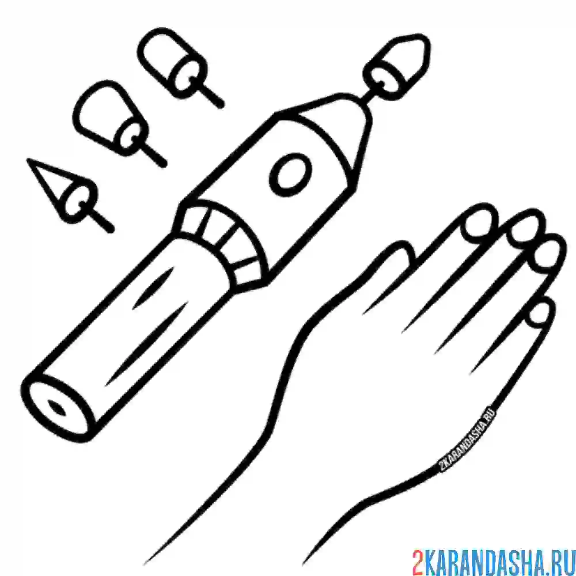 Раскраска машинка для маникюра