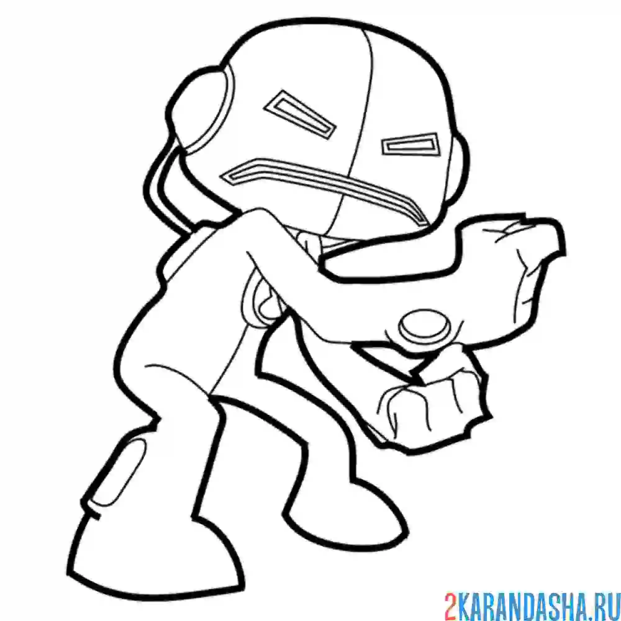 Раскраска эхо-эхо бен 10