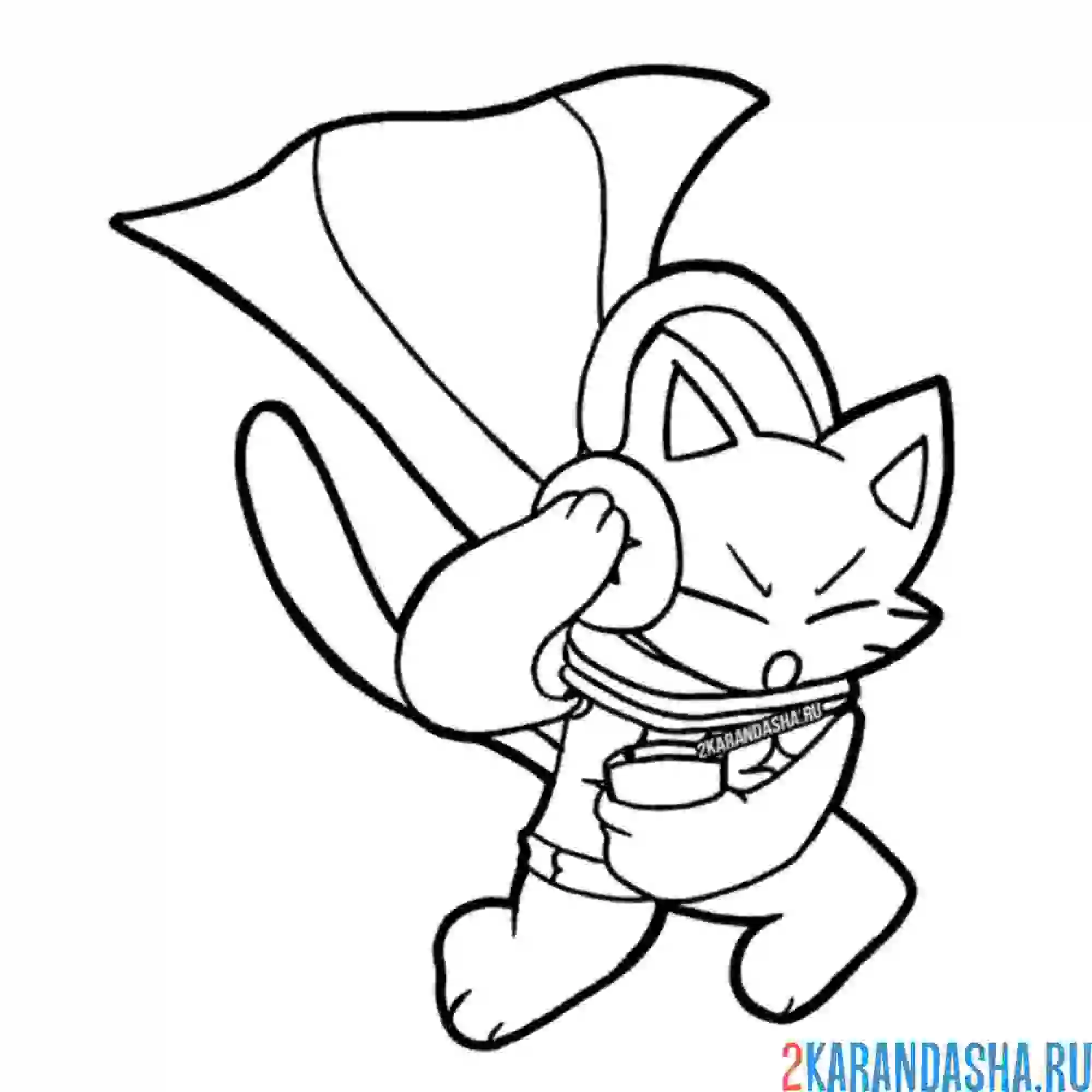 Раскраска нян кэт