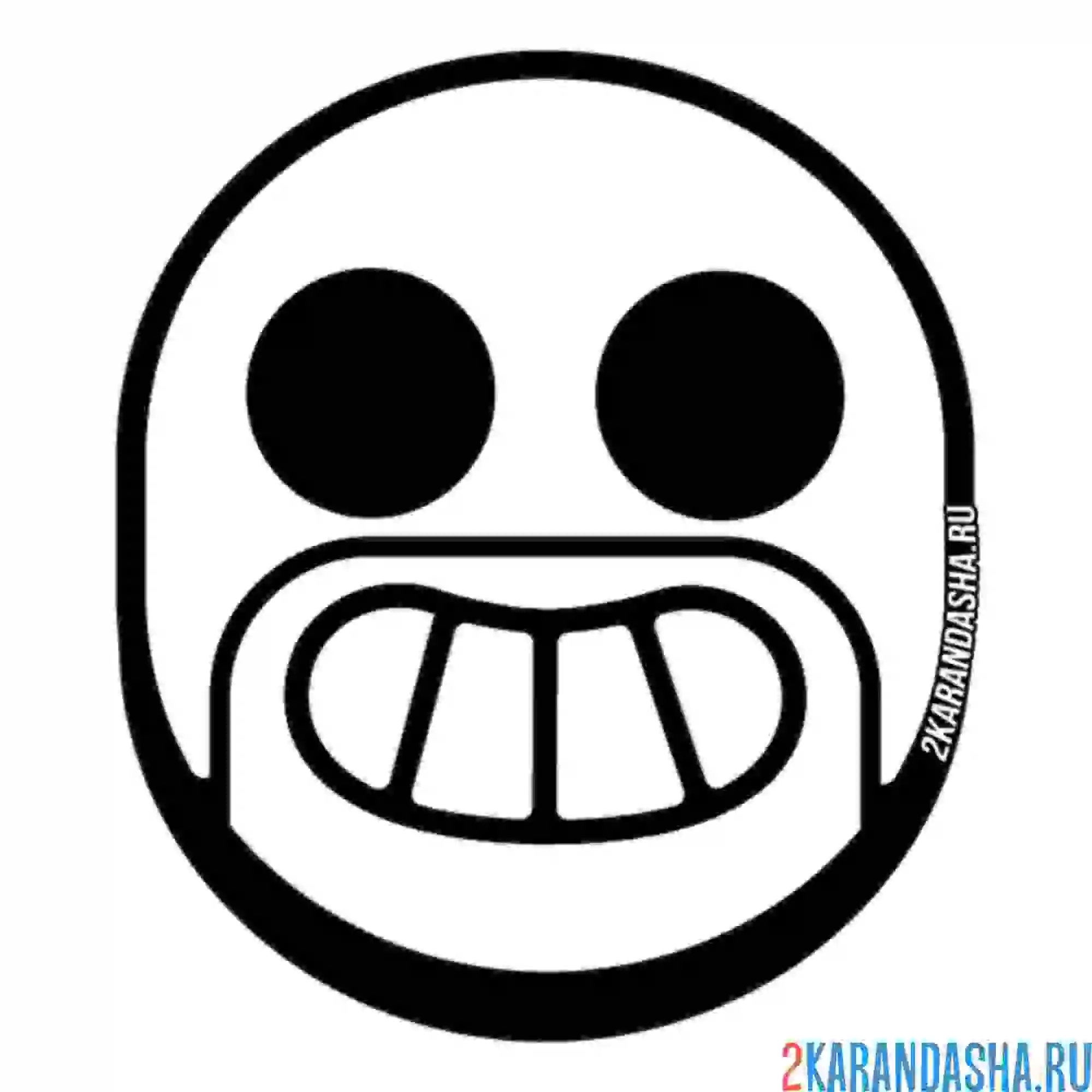 Раскраска эль примо нейтральный пин