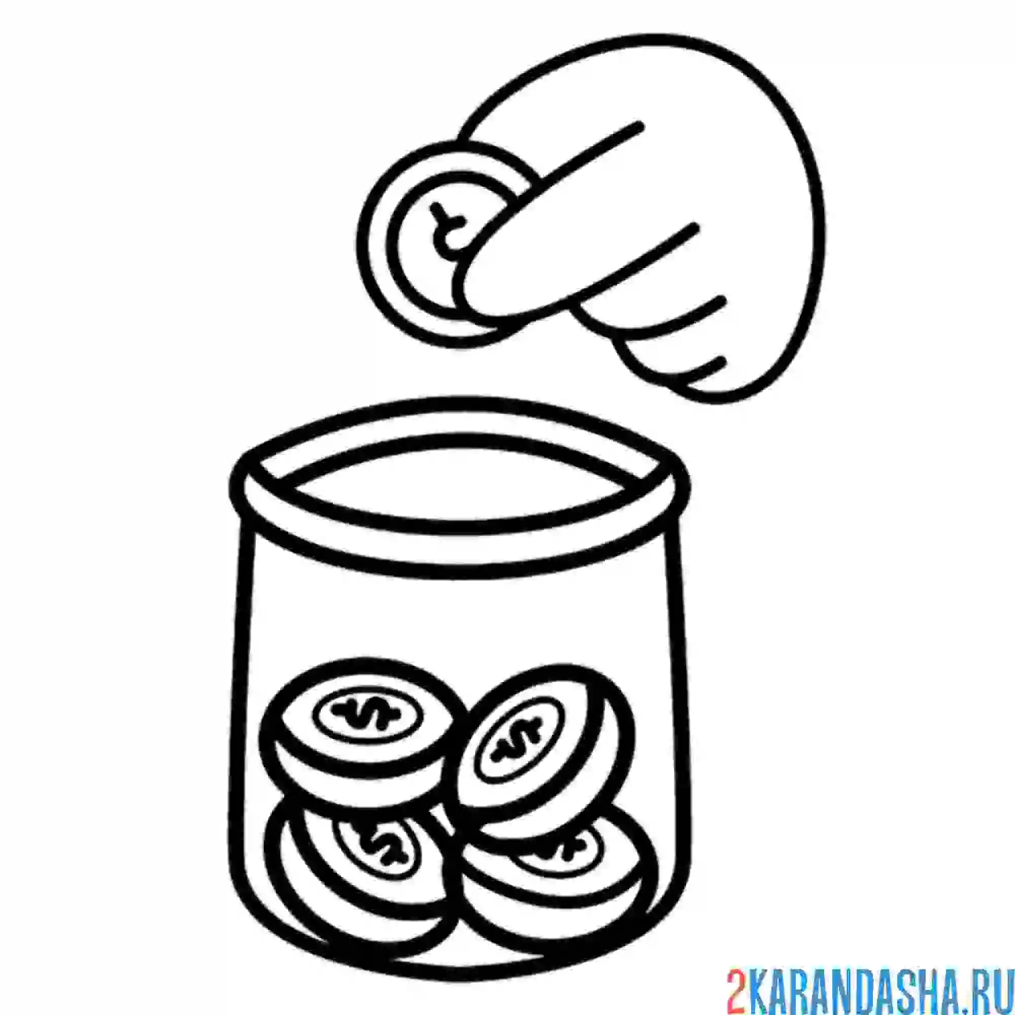 Раскраска уметь копить деньги