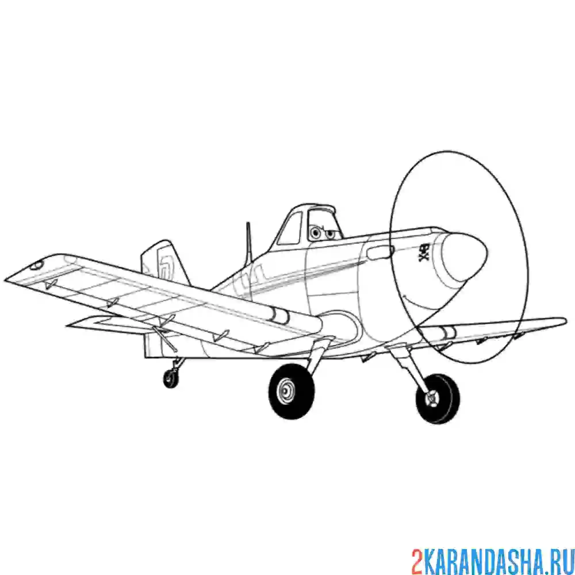 Раскраска дисней тачки 