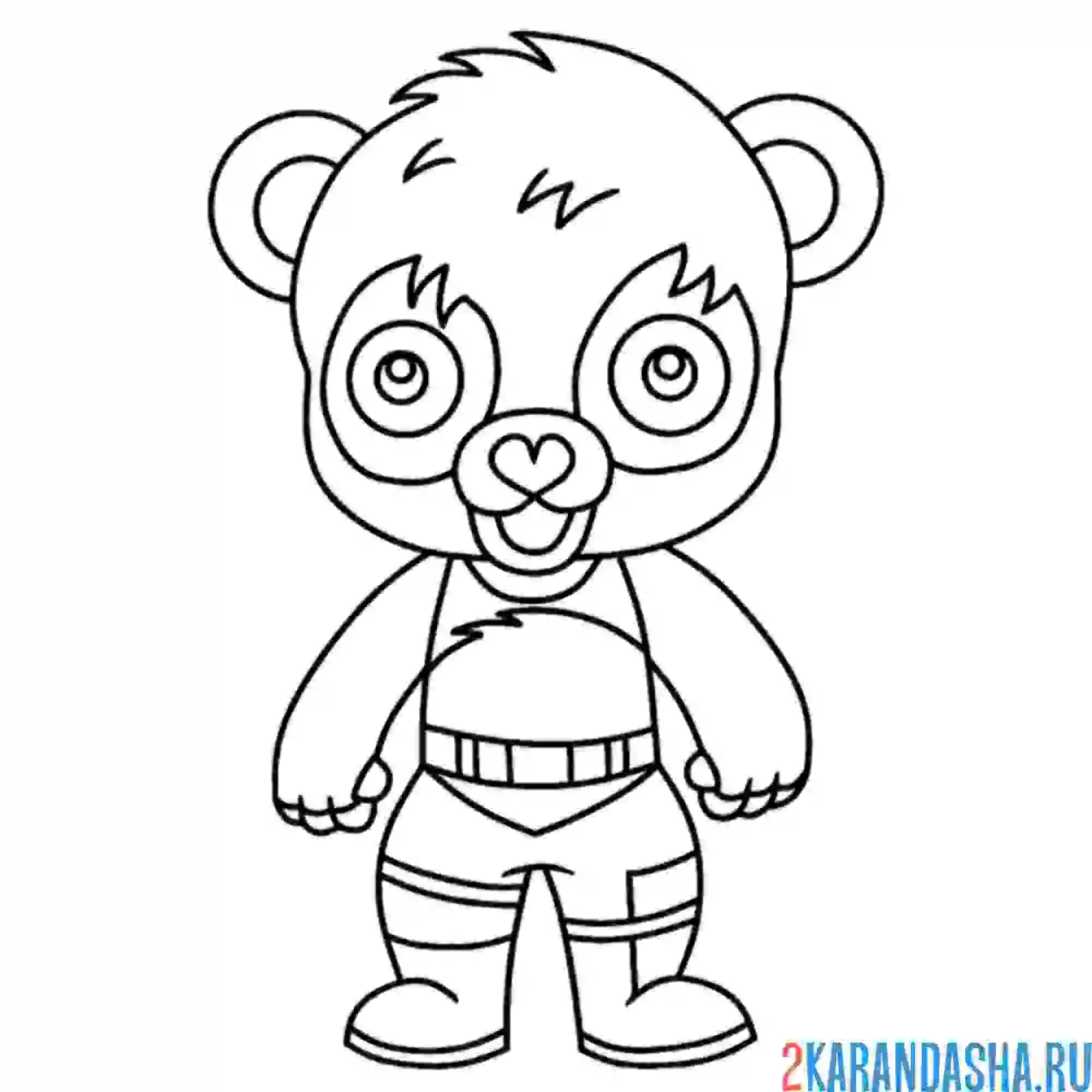 Раскраска пандамониум