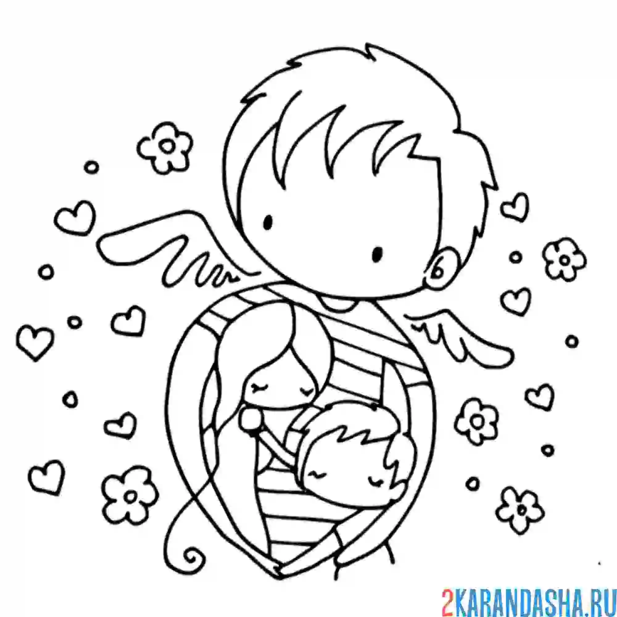 Раскраска папа защитник