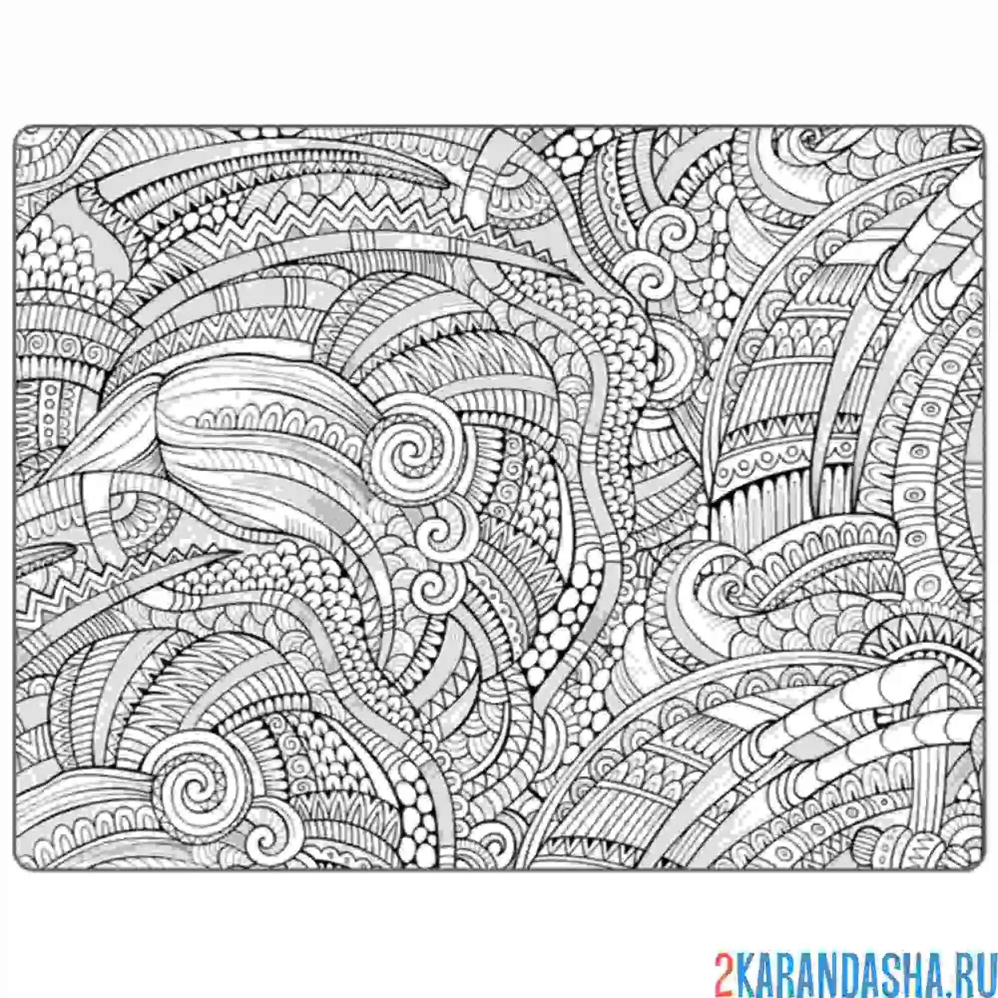 Раскраска переплетение