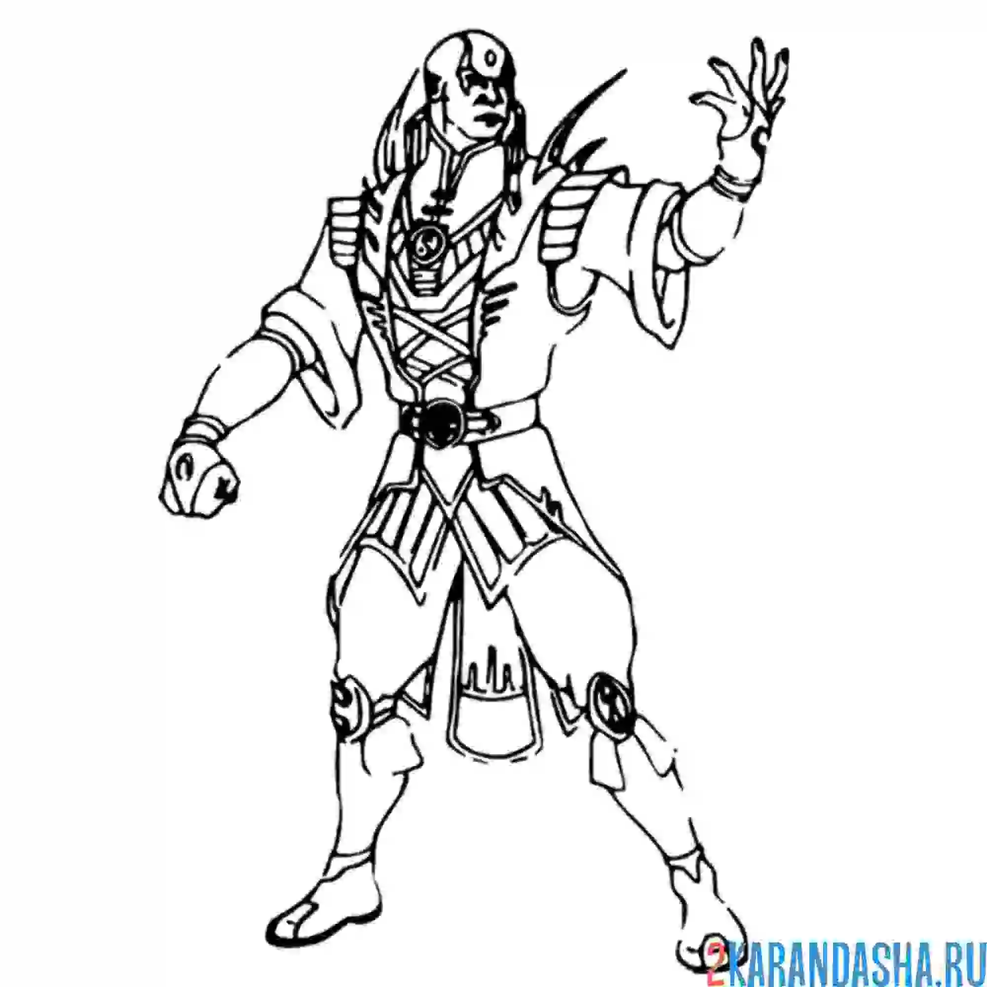 Раскраска куанчи