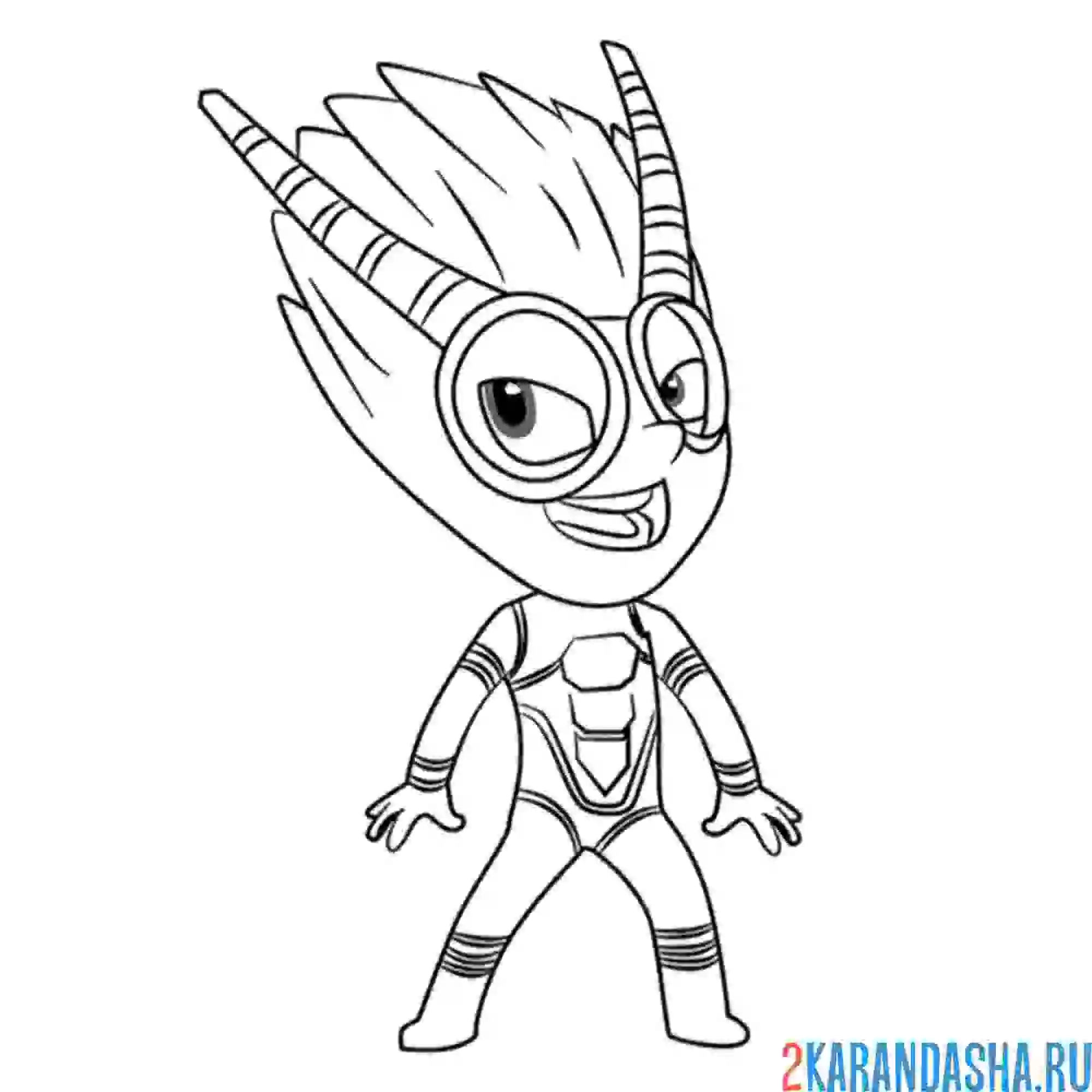 Раскраска фаерфлай