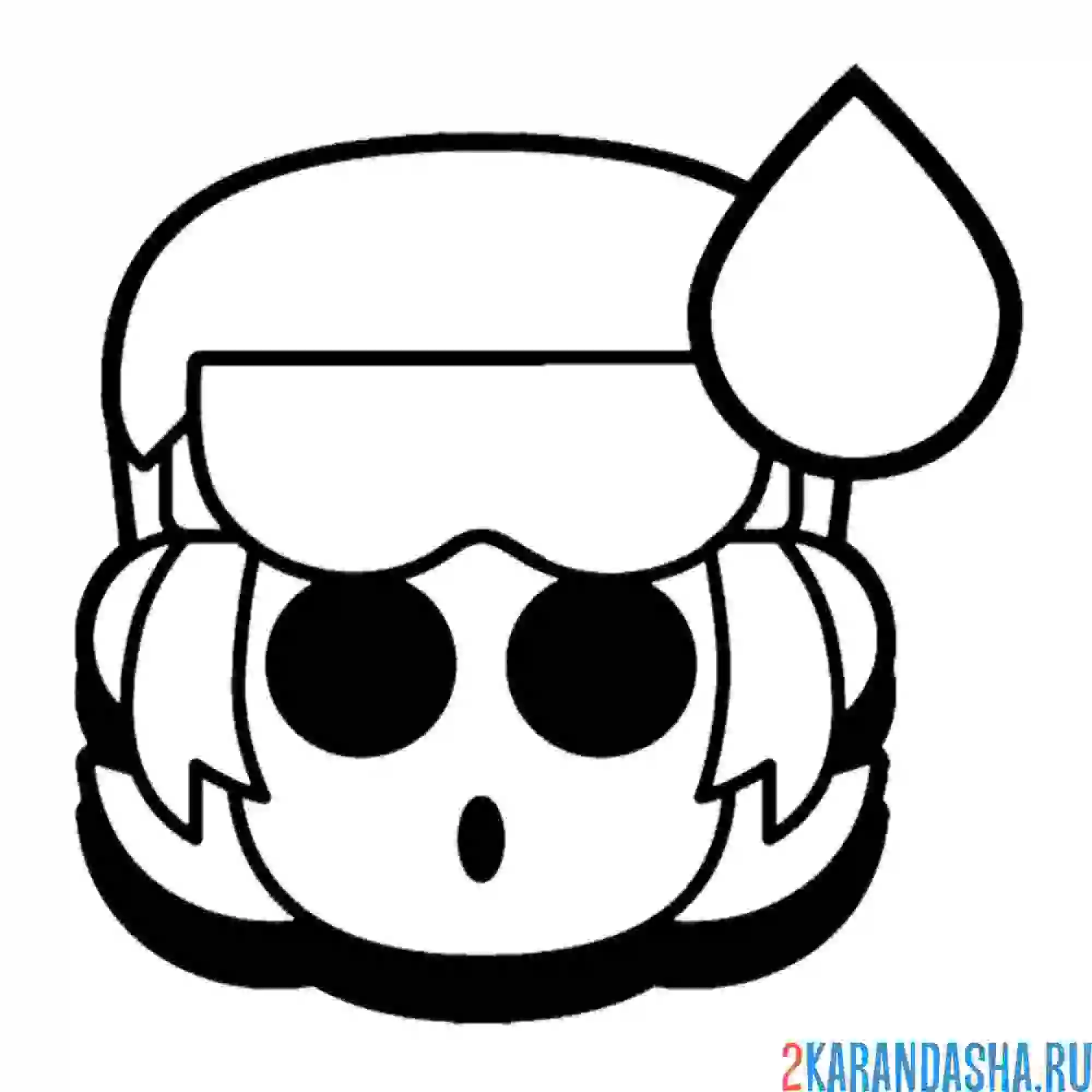 Раскраска бастер фух