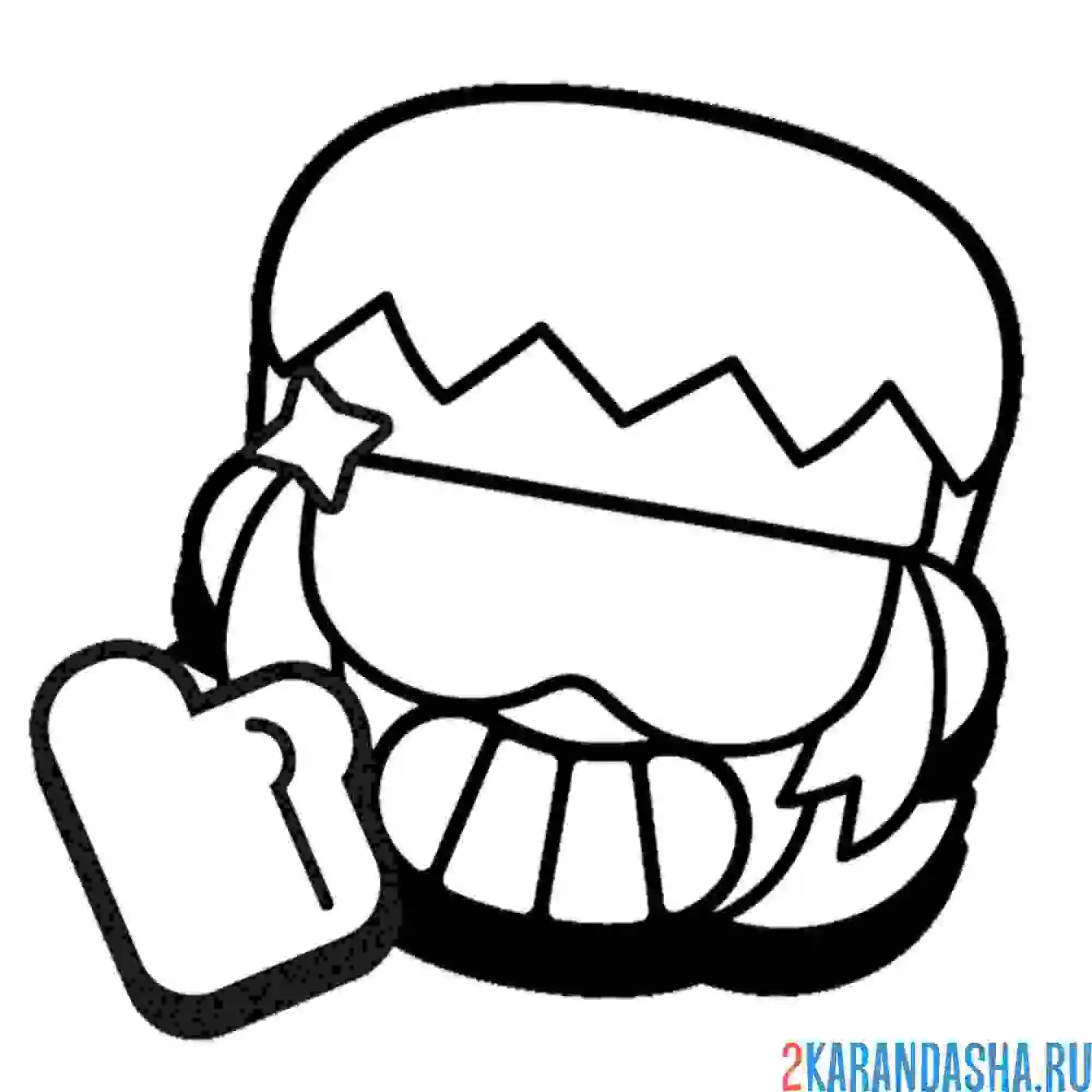 Раскраска бастер класс