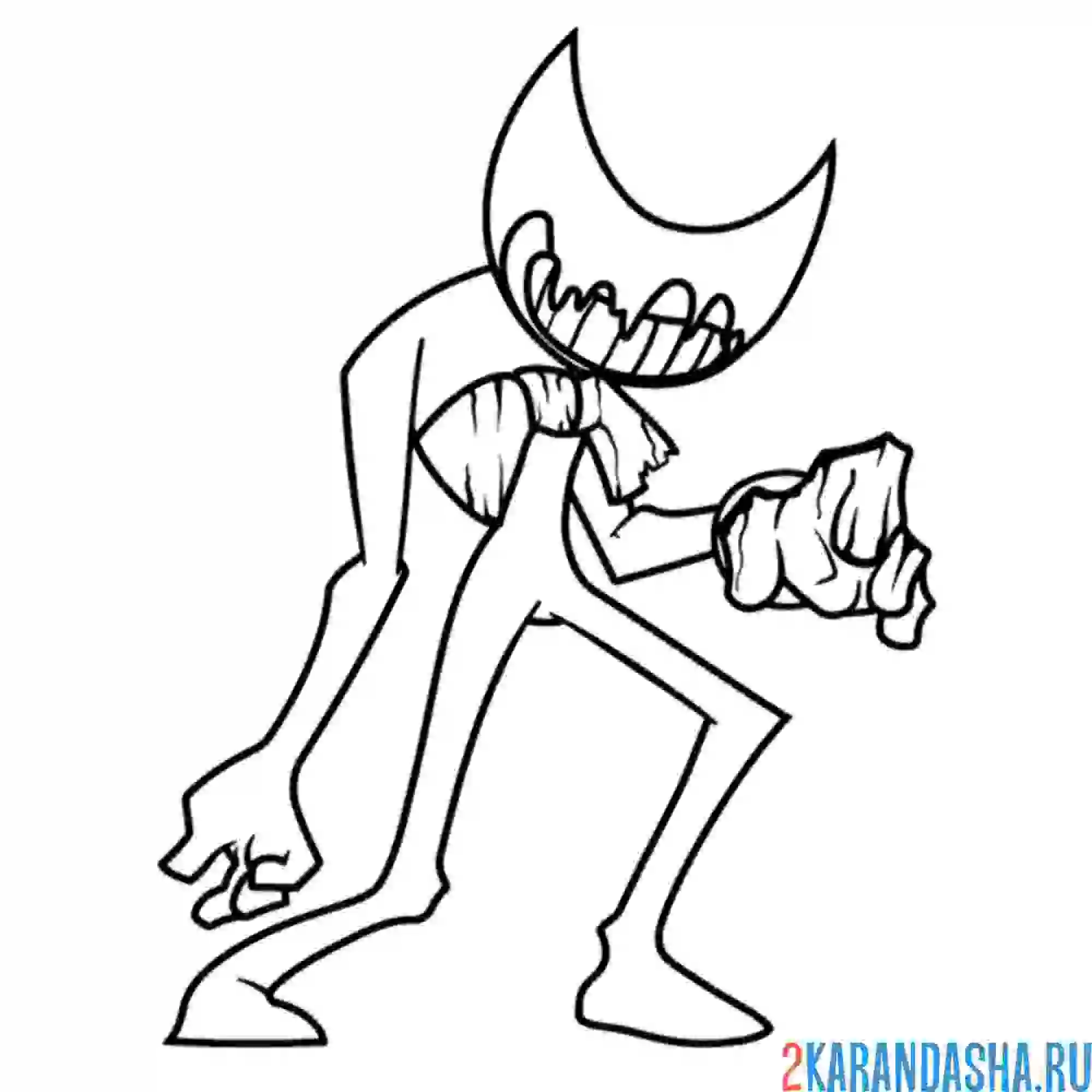 Раскраска инди кросс