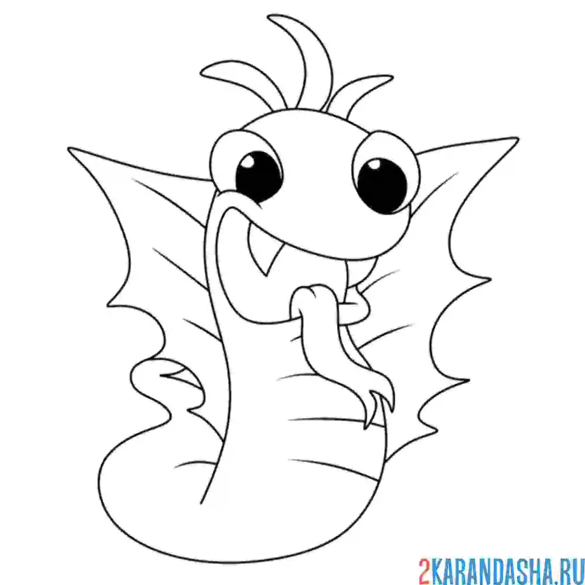 Раскраска гарден банбана монстр 2