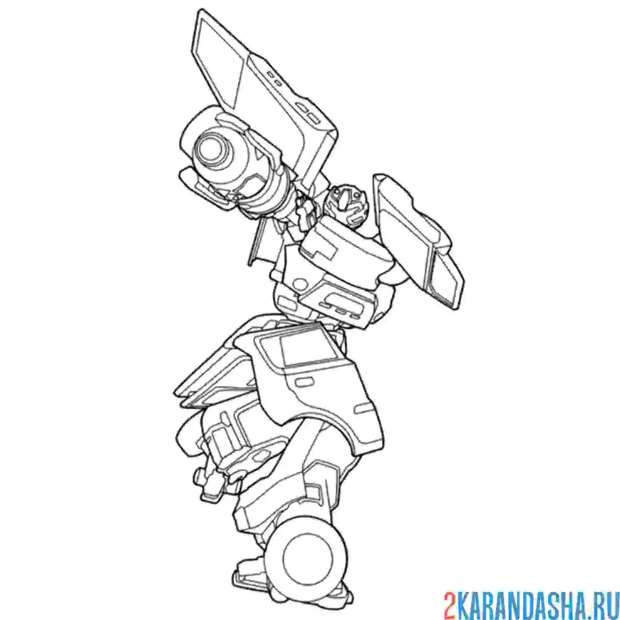 Раскраска тоботы роботы