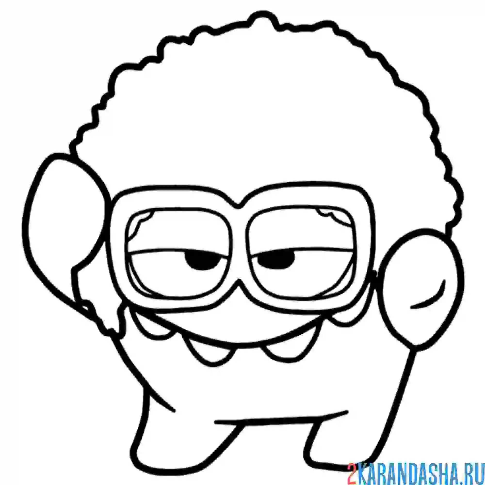 Раскраска ам-няма диско