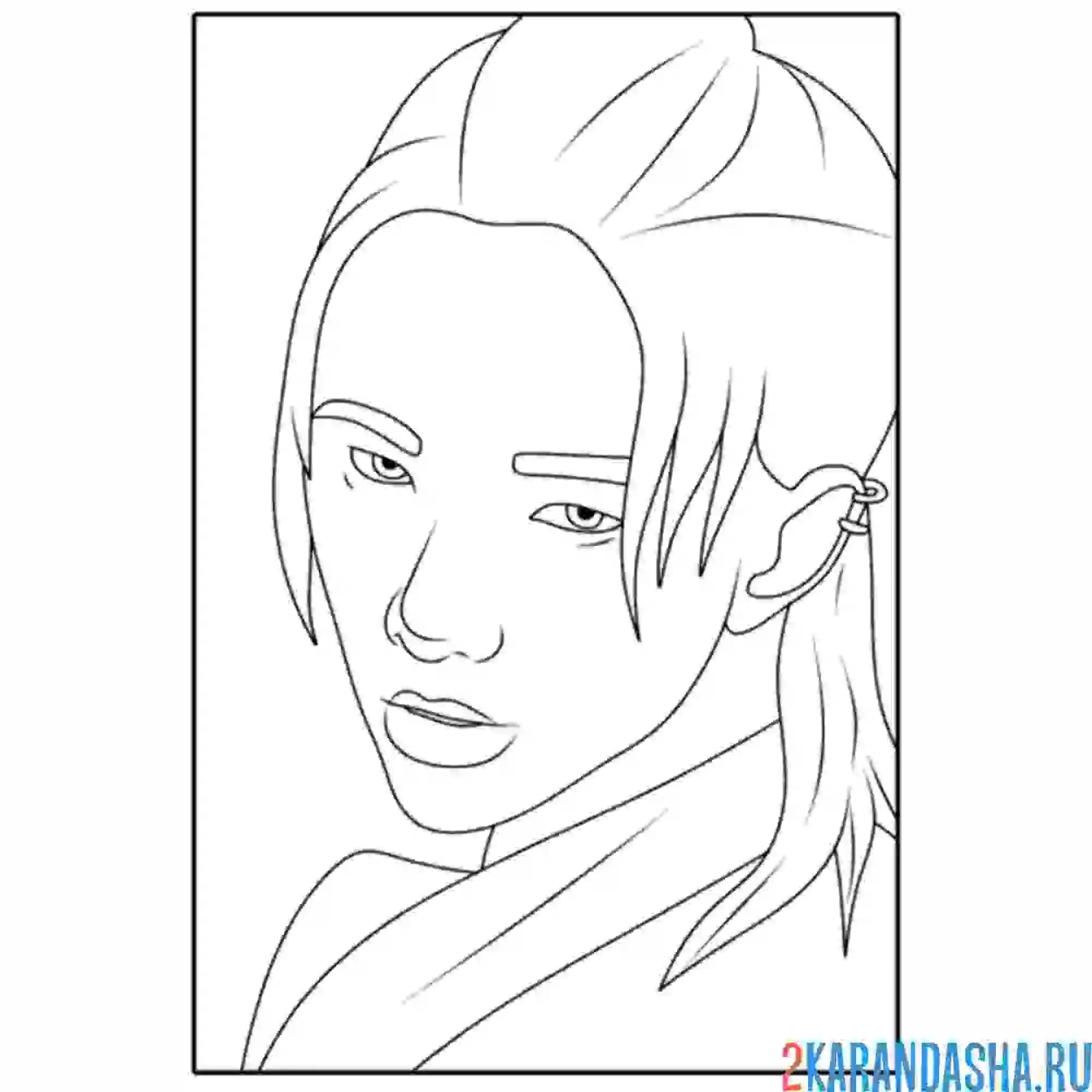 Раскраска стрей кидс взгляд