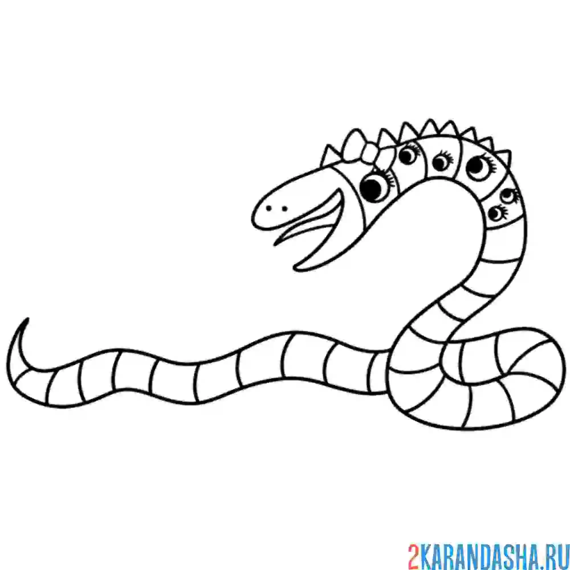 Раскраска банбан patched ellie