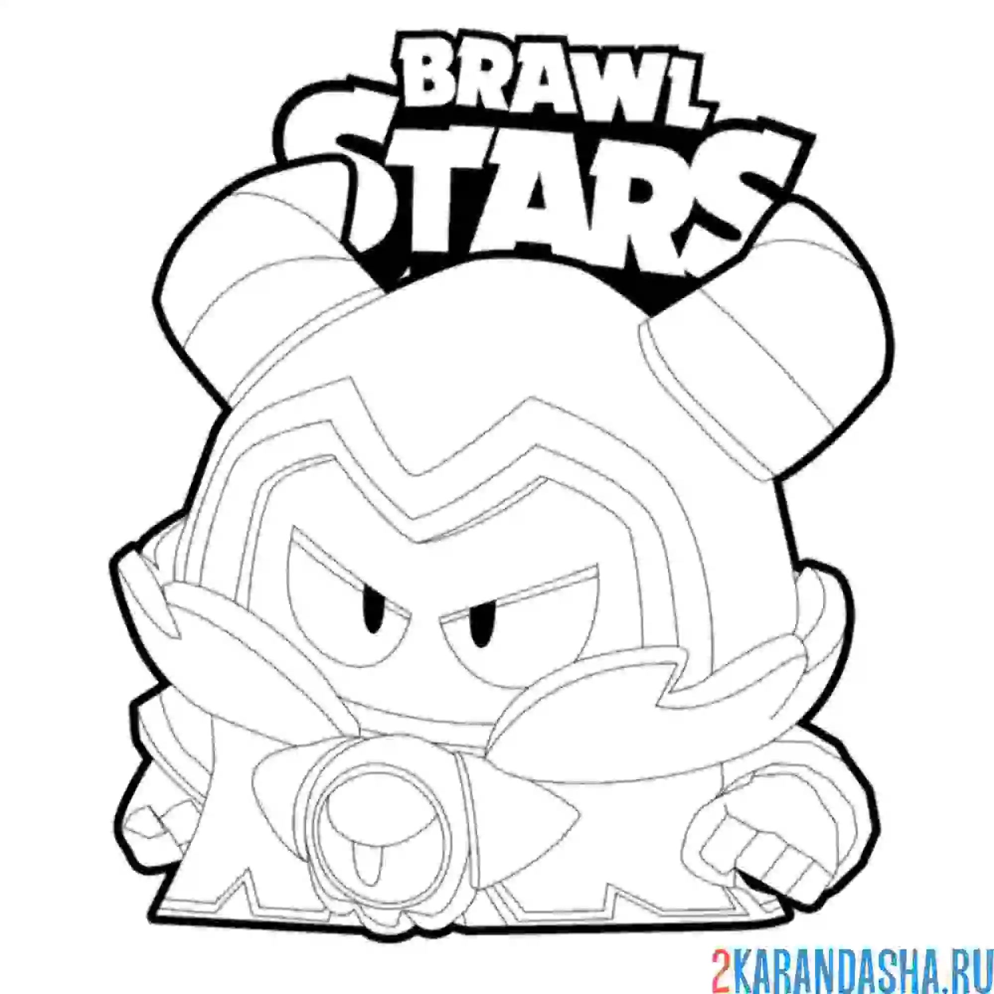 Раскраска алый р-т браво старс