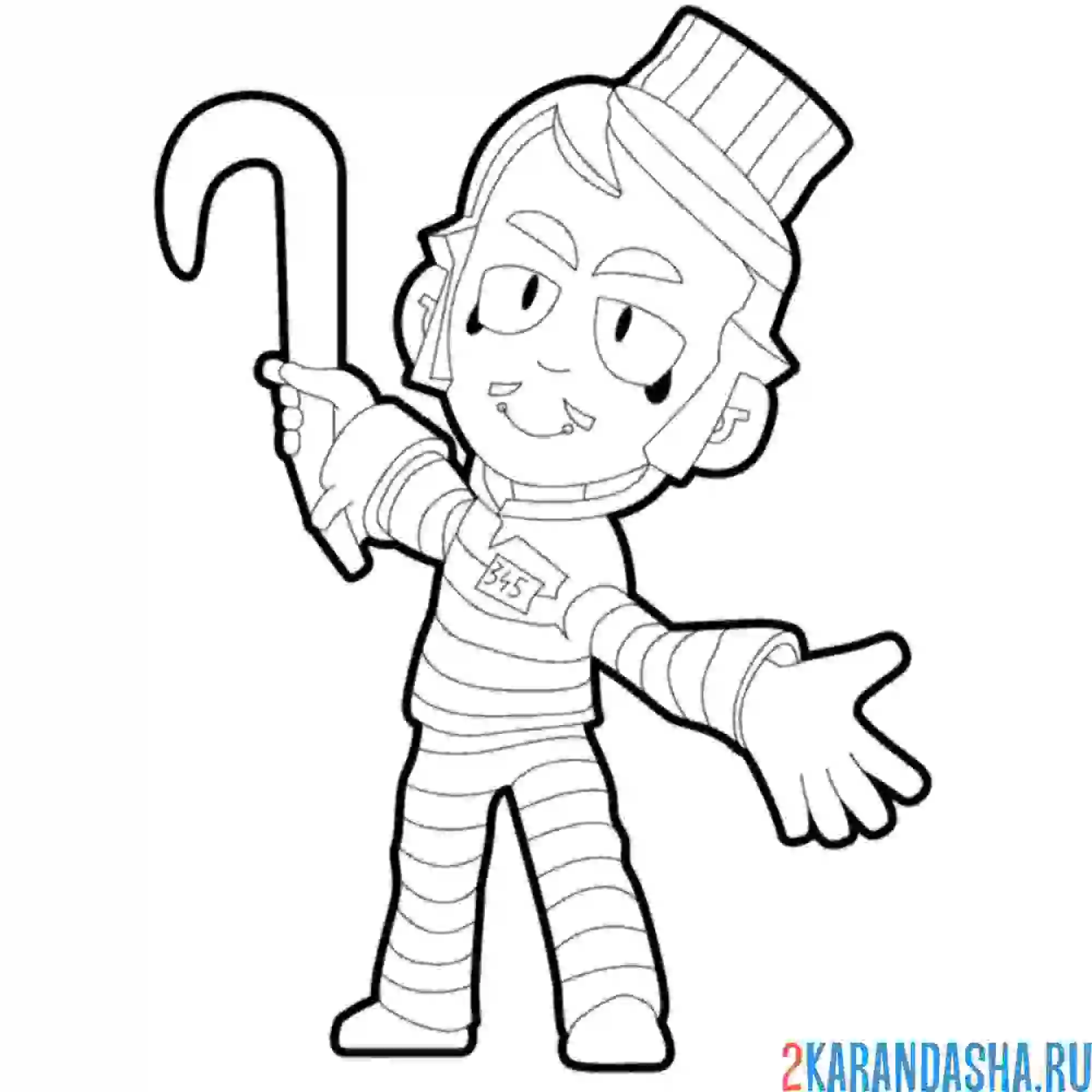 Раскраска беглец грей браво старс