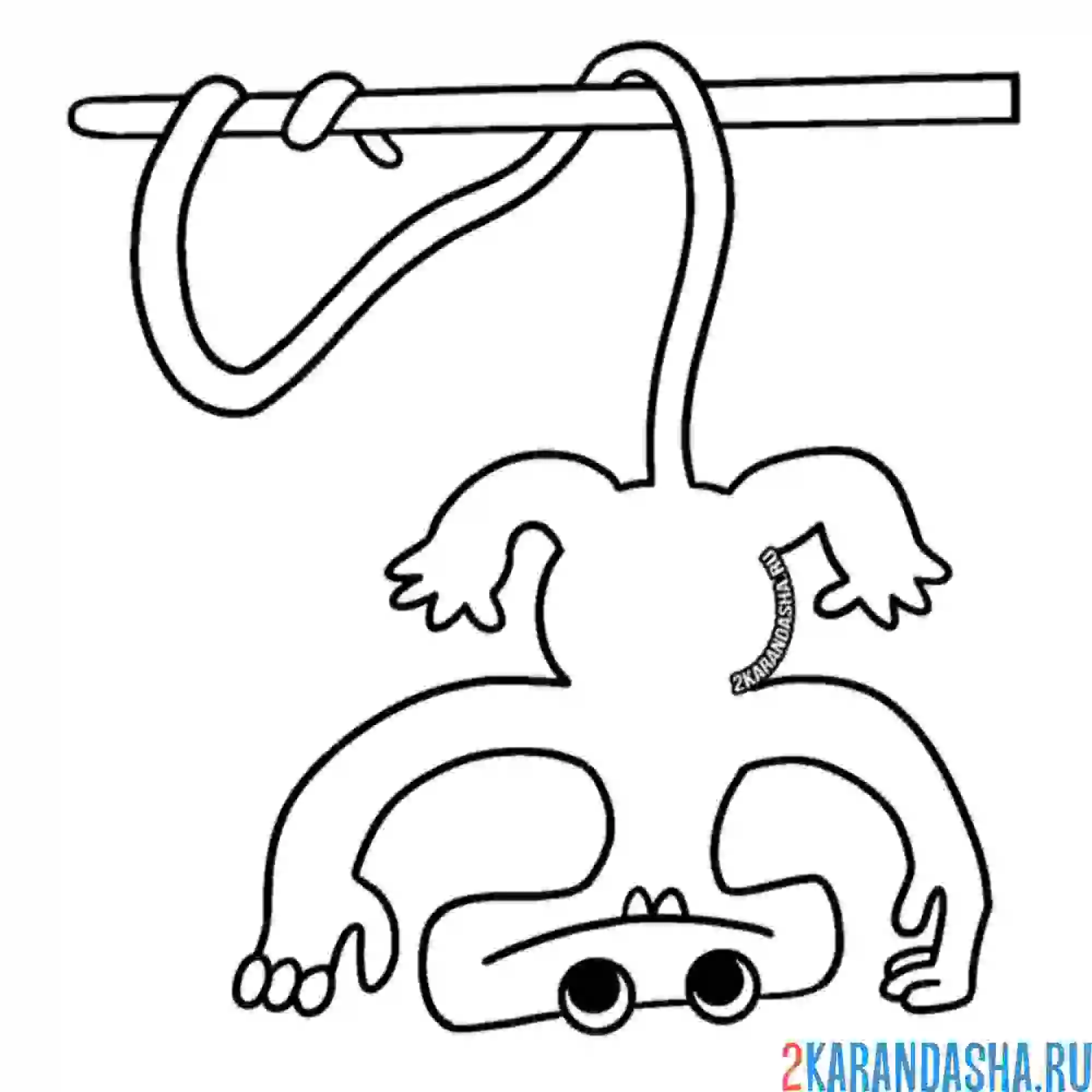 Раскраска джокинг джейси банбан