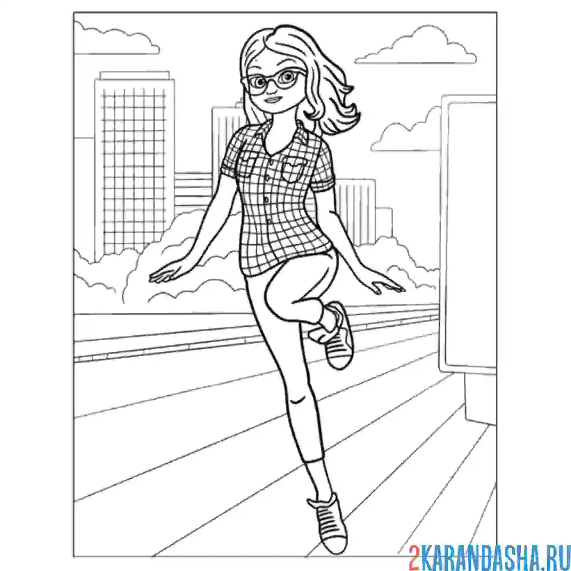 Раскраска аля