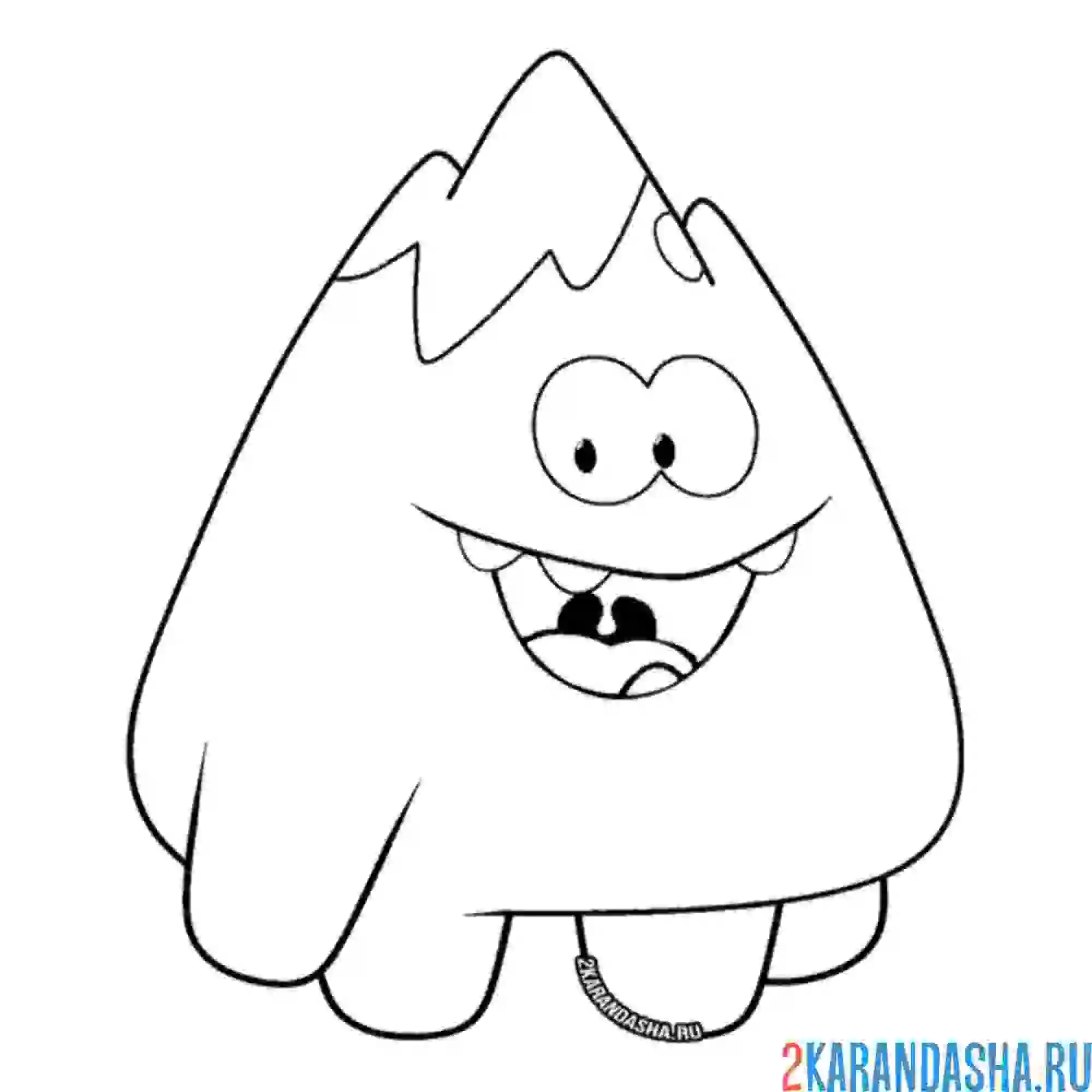 Раскраска гигант ам-няма