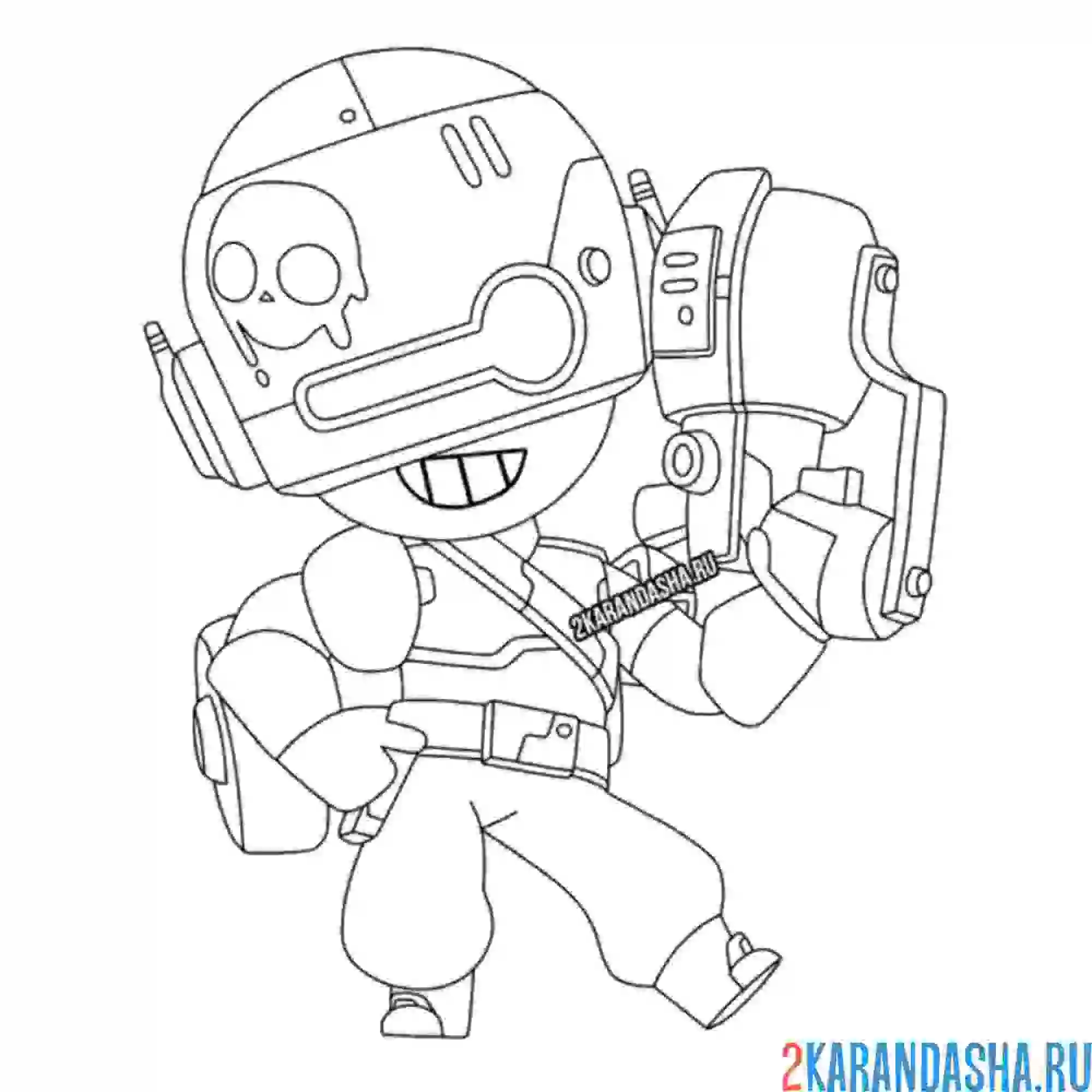 Раскраска контрабандистка пенни новый скин