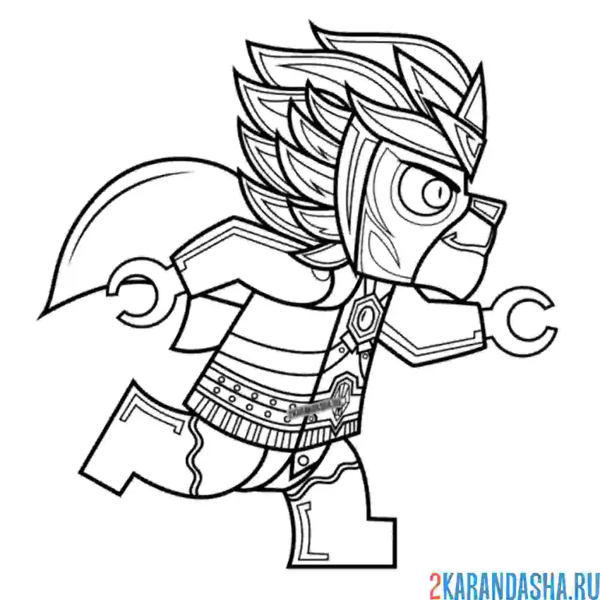 Раскраска лавал чима