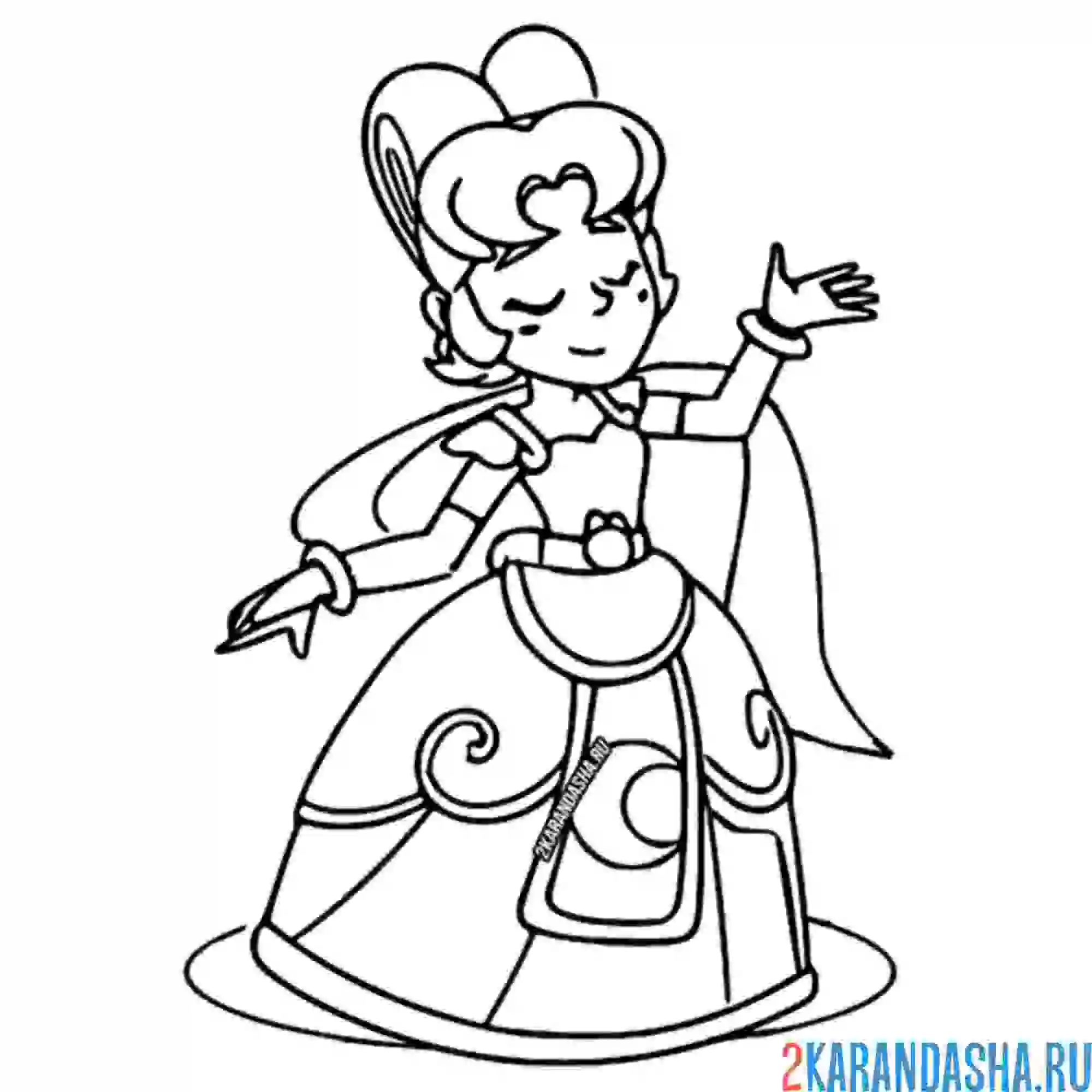 Раскраска лунная пайпер