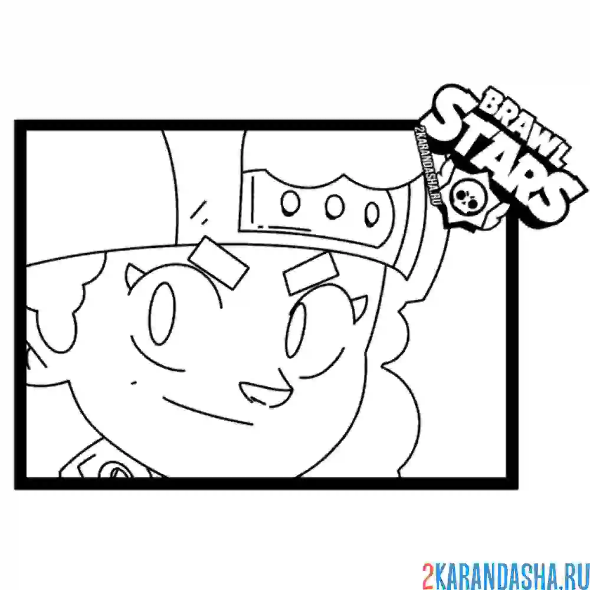 Раскраска пин мэг