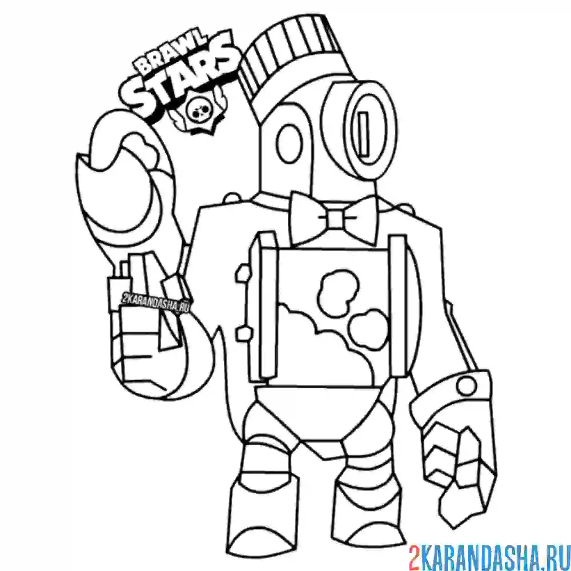 Раскраска рико попкорн скин