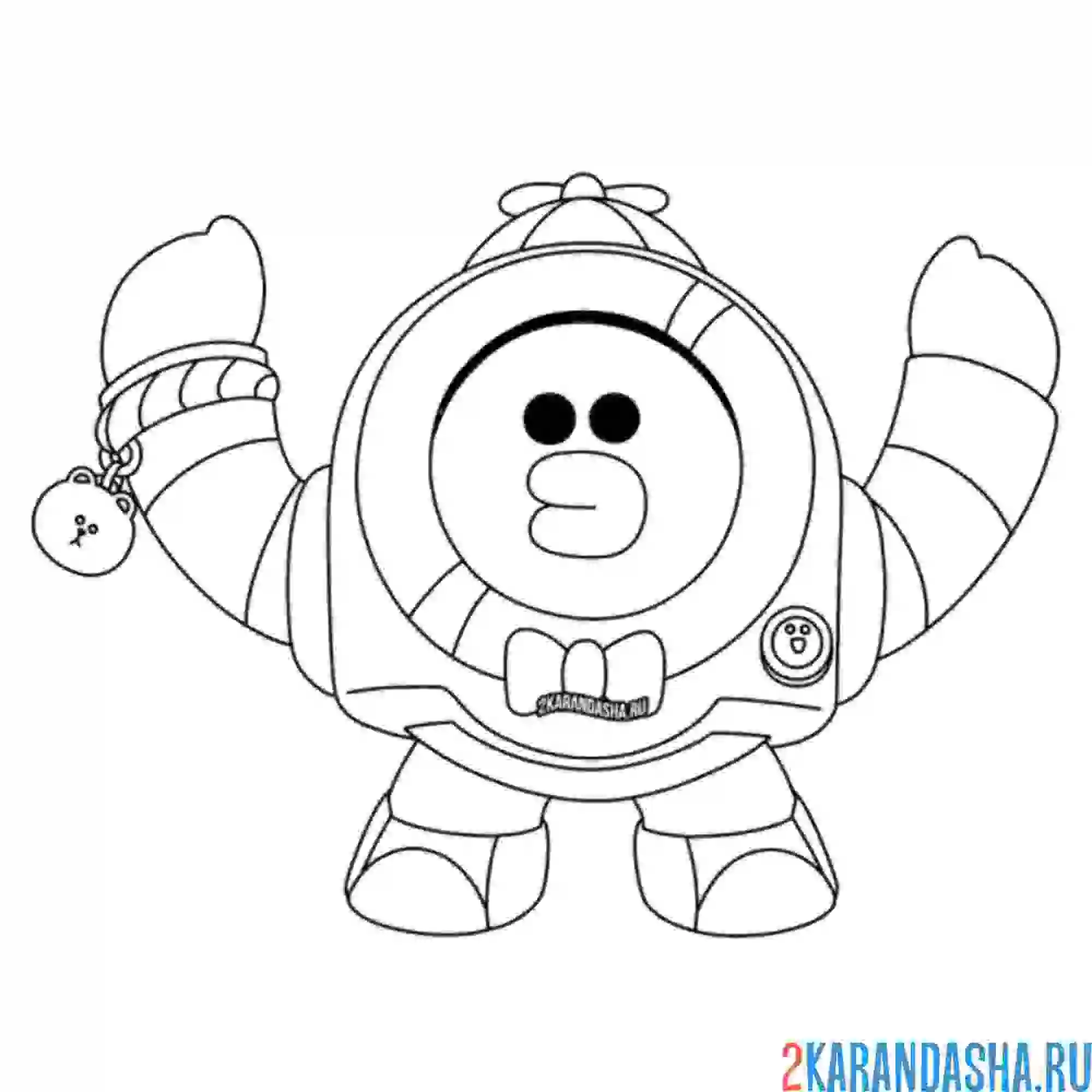 Раскраска sally нани (салли)