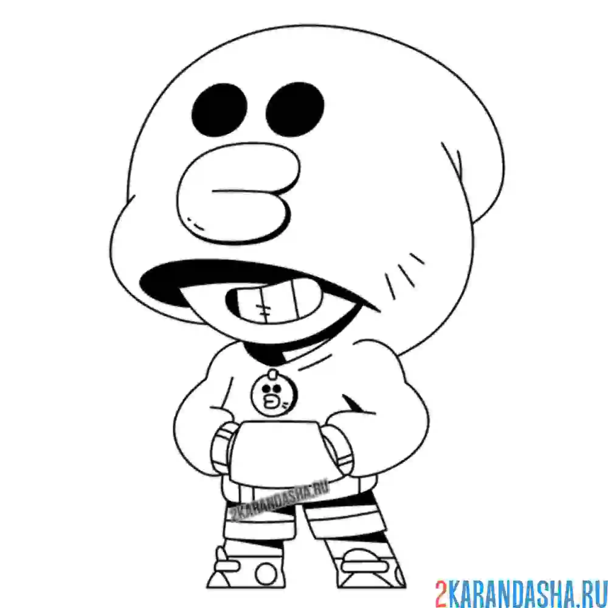 Раскраска скин леон салли уточка