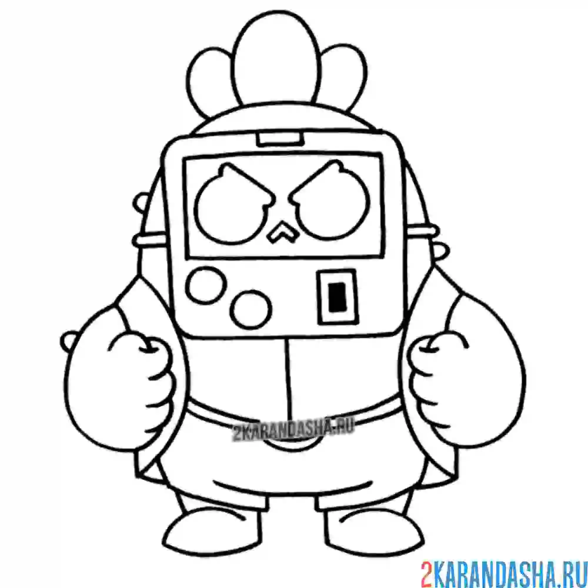 Раскраска спайк 8 бит