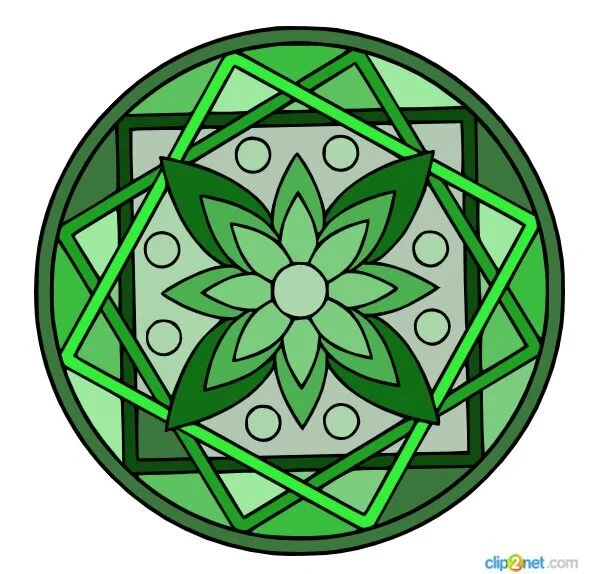 пример раскраски мандала на получение прибыли